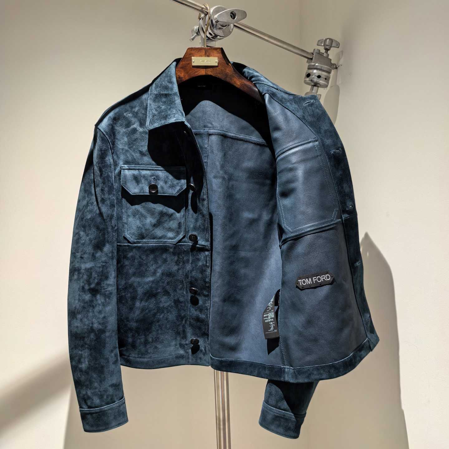 Tom Ford Suede Shirt Jacket - DopestKickz