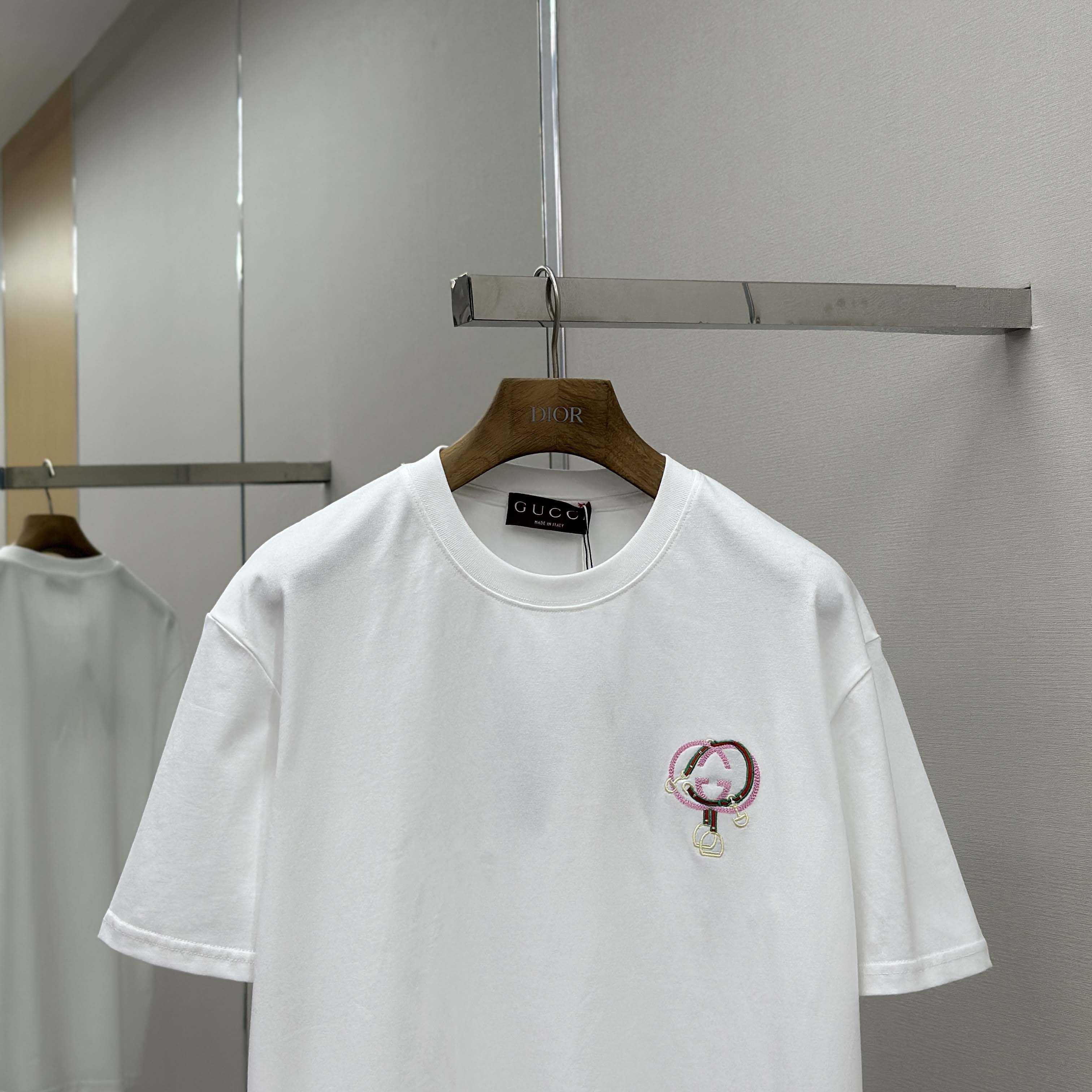 Gucci Cotton Jersey T-shirt With Embroidery - DopestKickz