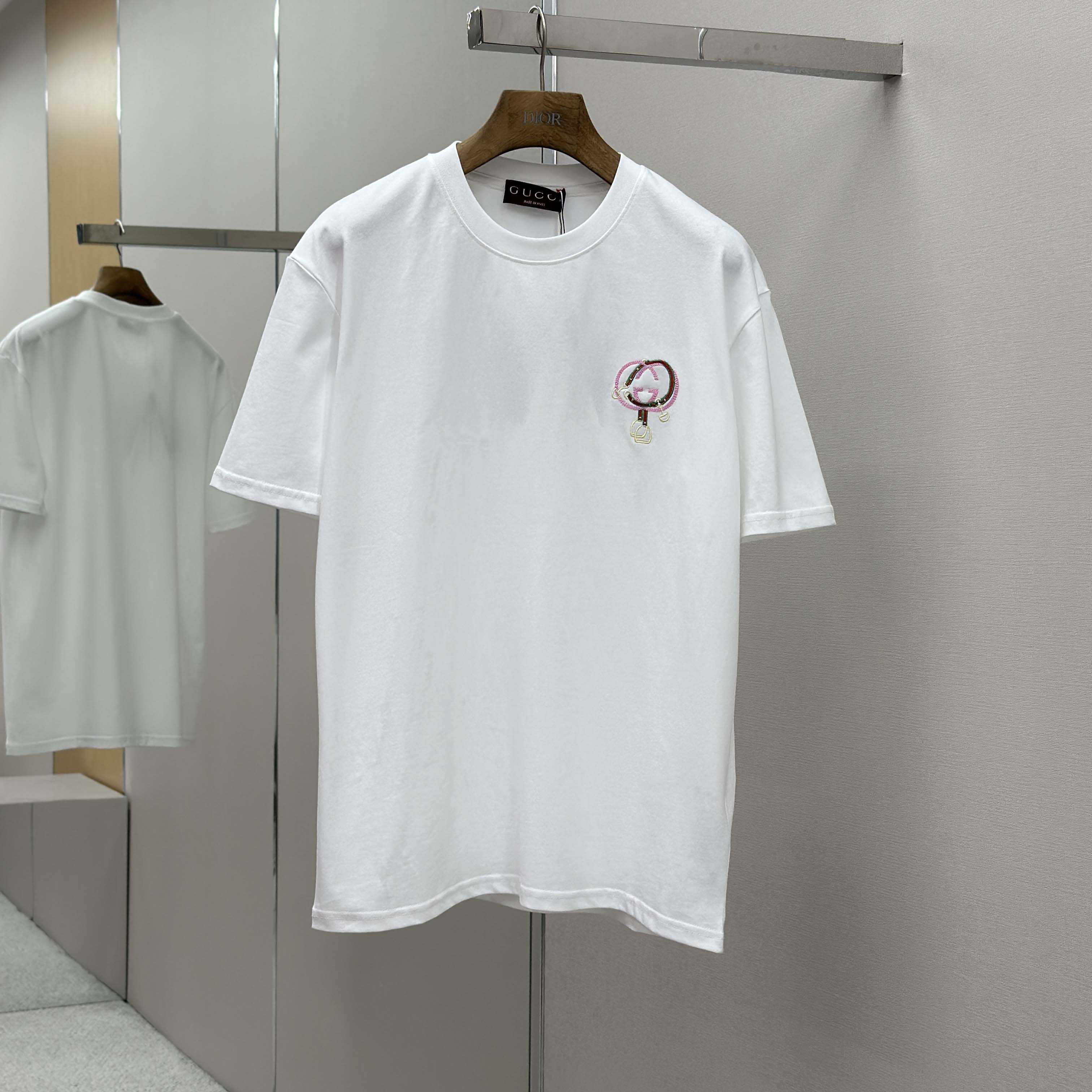 Gucci Cotton Jersey T-shirt With Embroidery - DopestKickz