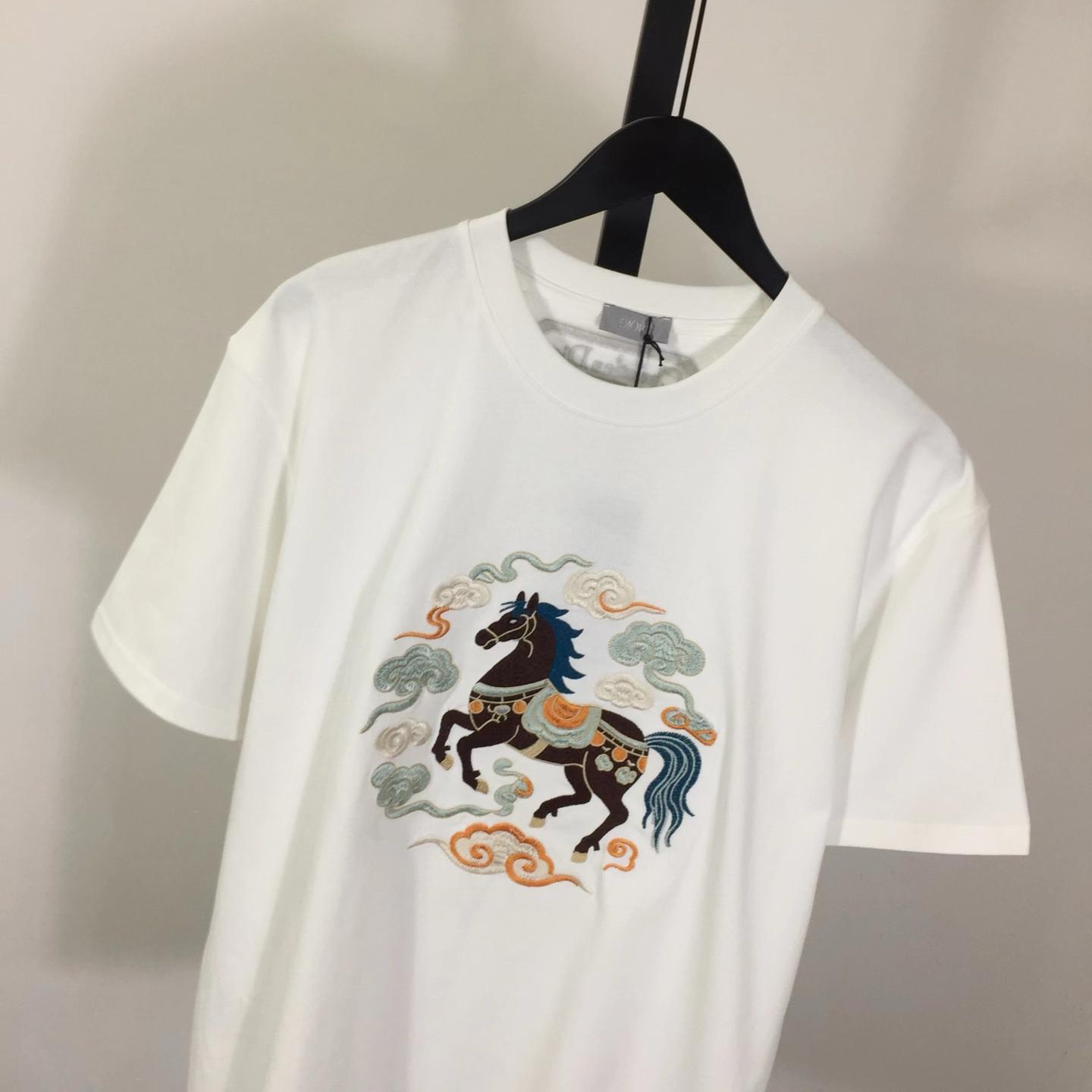 Dior Horse T-Shirt, Relaxed Fit - DopestKickz
