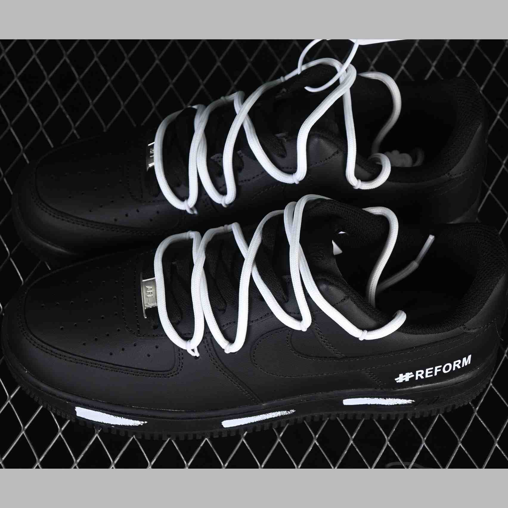 Nike Air Force 1 '07 Low “Ink Black” | DB2024-010 - DopestKickz