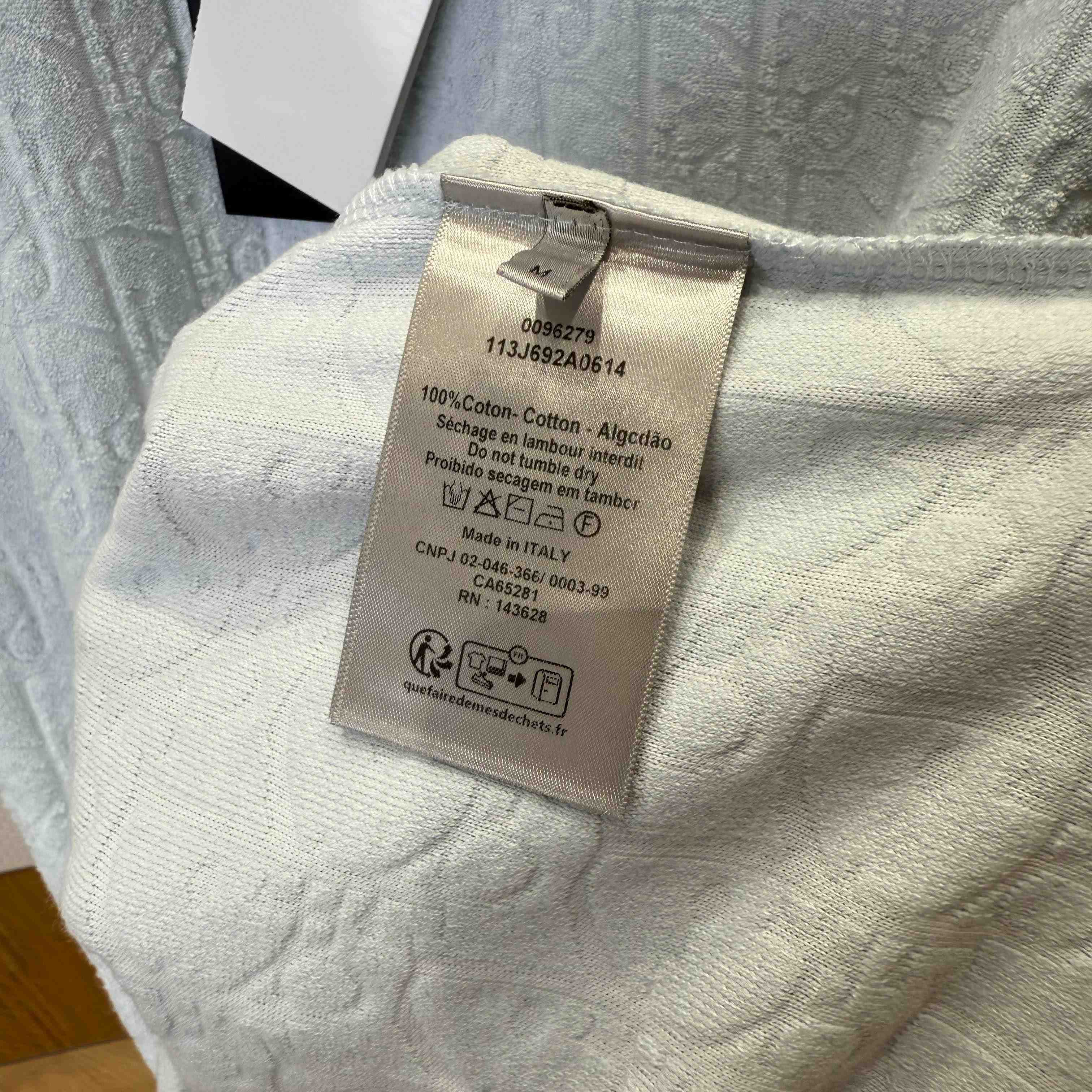 Dior Oblique Cotton T-Shirt  - DopestKickz