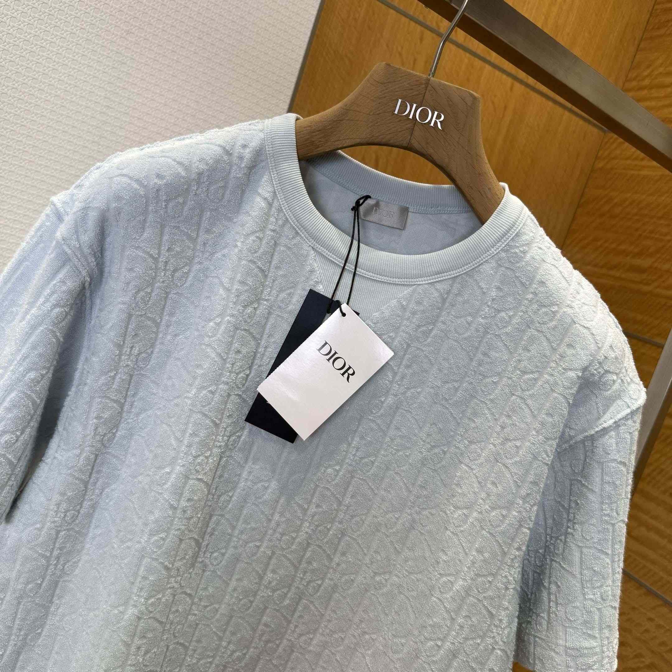 Dior Oblique Cotton T-Shirt  - DopestKickz