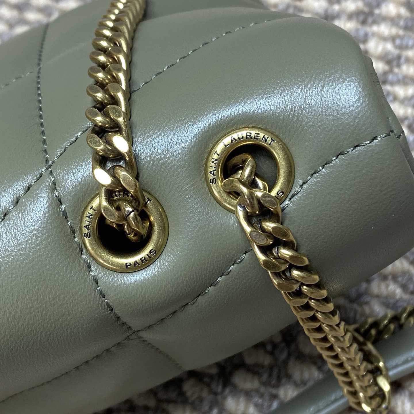 Saint Laurent Toy Puffer In Lambskin - DopestKickz