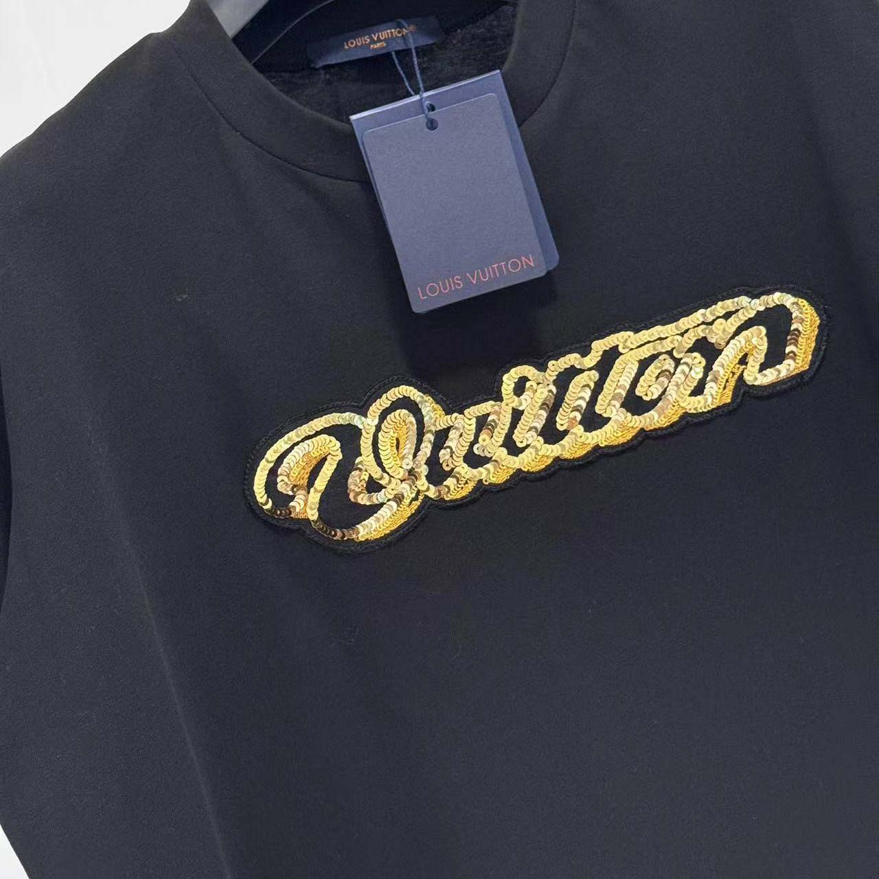 Louis Vuitton Embellished Signature T-Shirt - DopestKickz