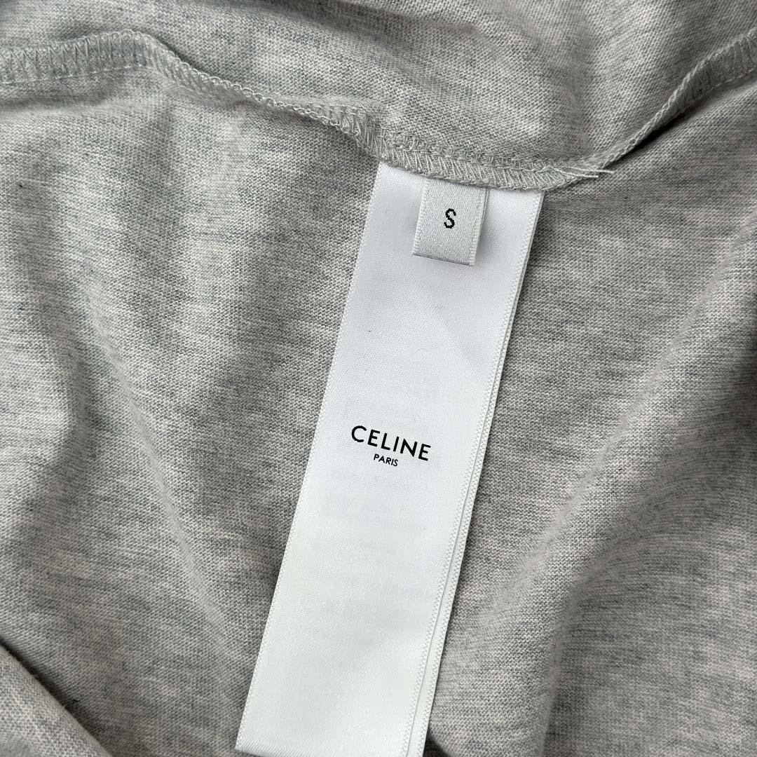 Celine Loose T-shirt In Cotton Jersey - DopestKickz