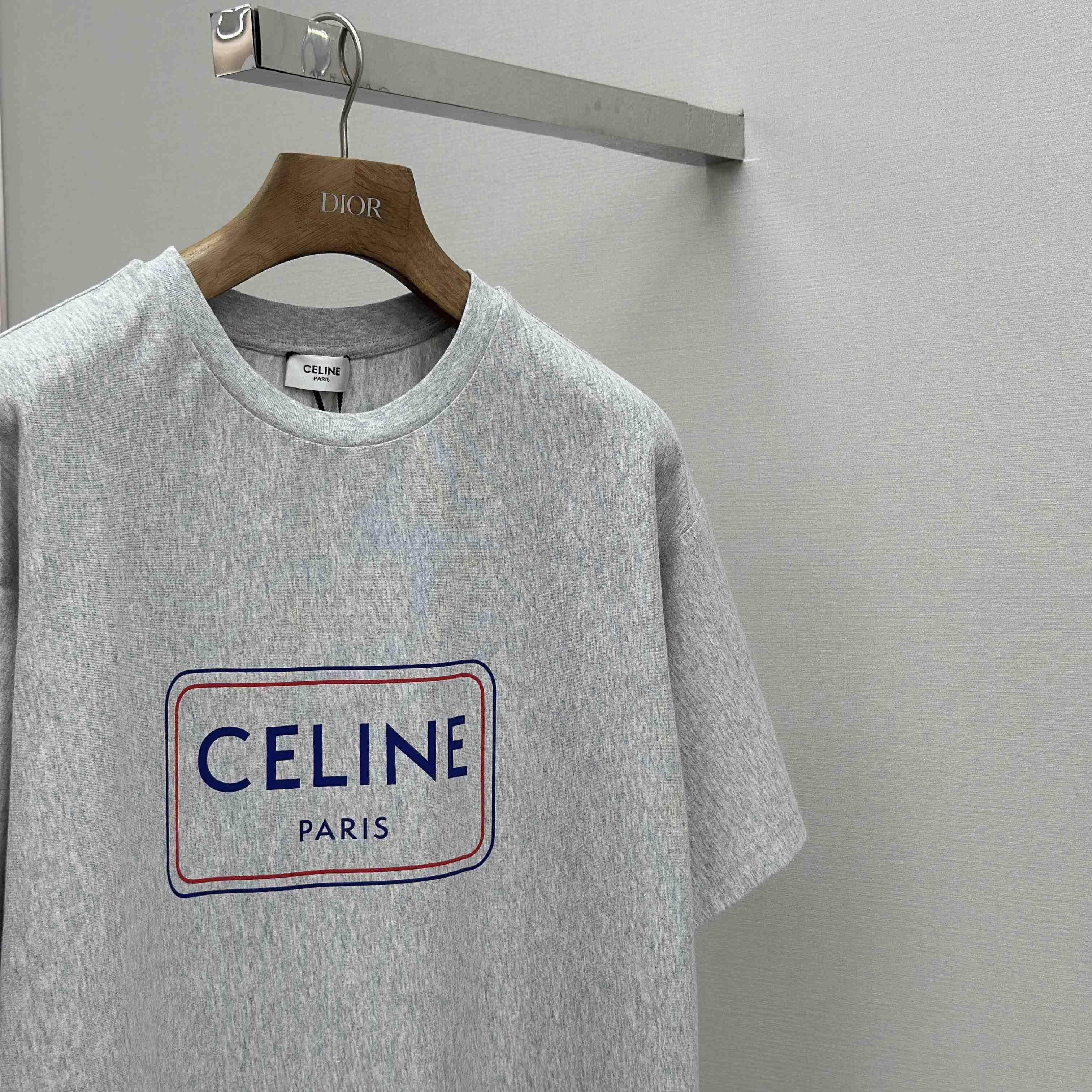 Celine Loose T-shirt In Cotton Jersey - DopestKickz