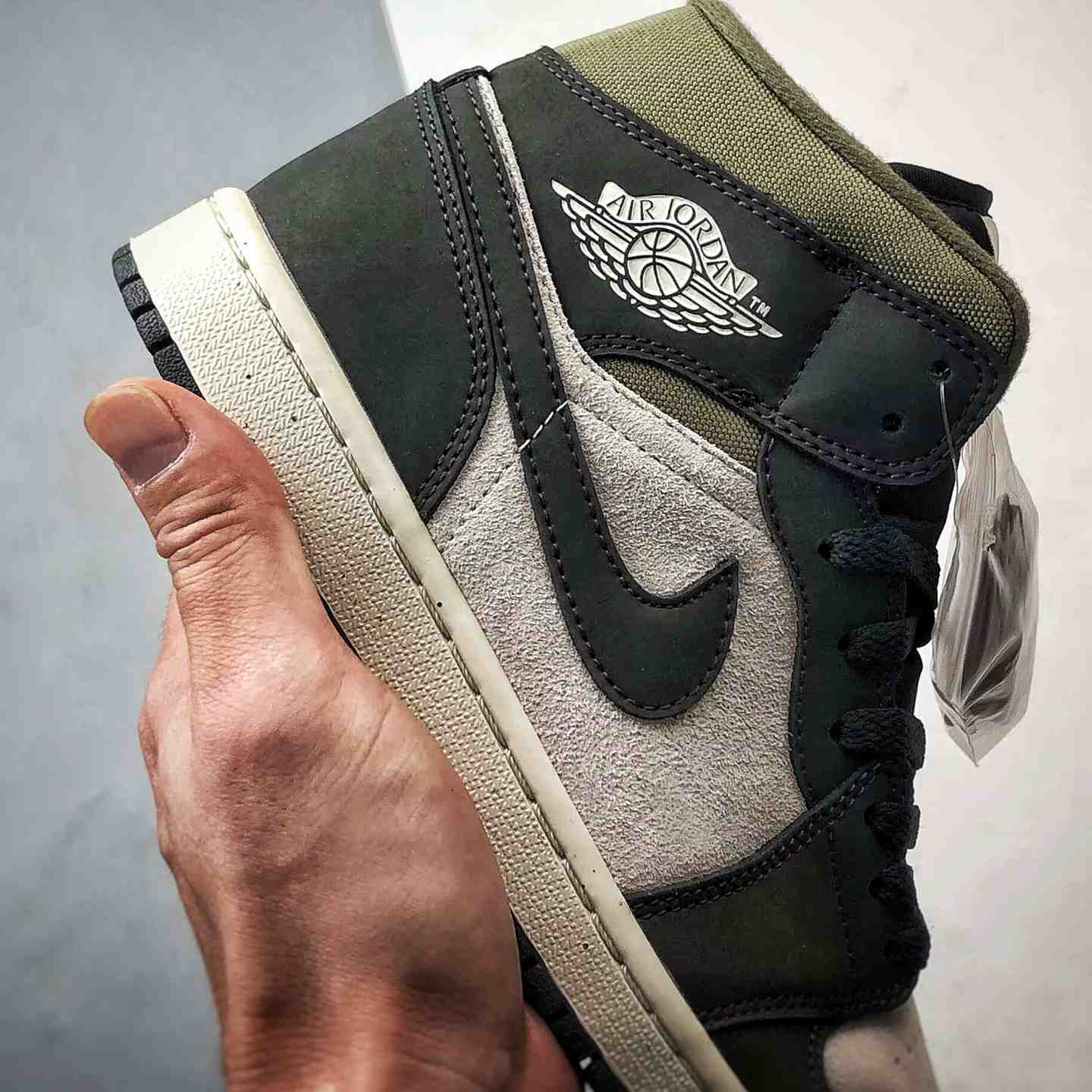 Air Jordan 1 Mid “Olive Green” | HV4091-102 - DopestKickz
