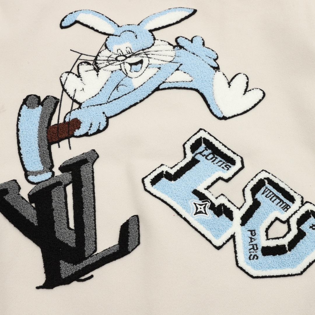 Louis Vuitton Bunny Varsity Jacke - DopestKickz