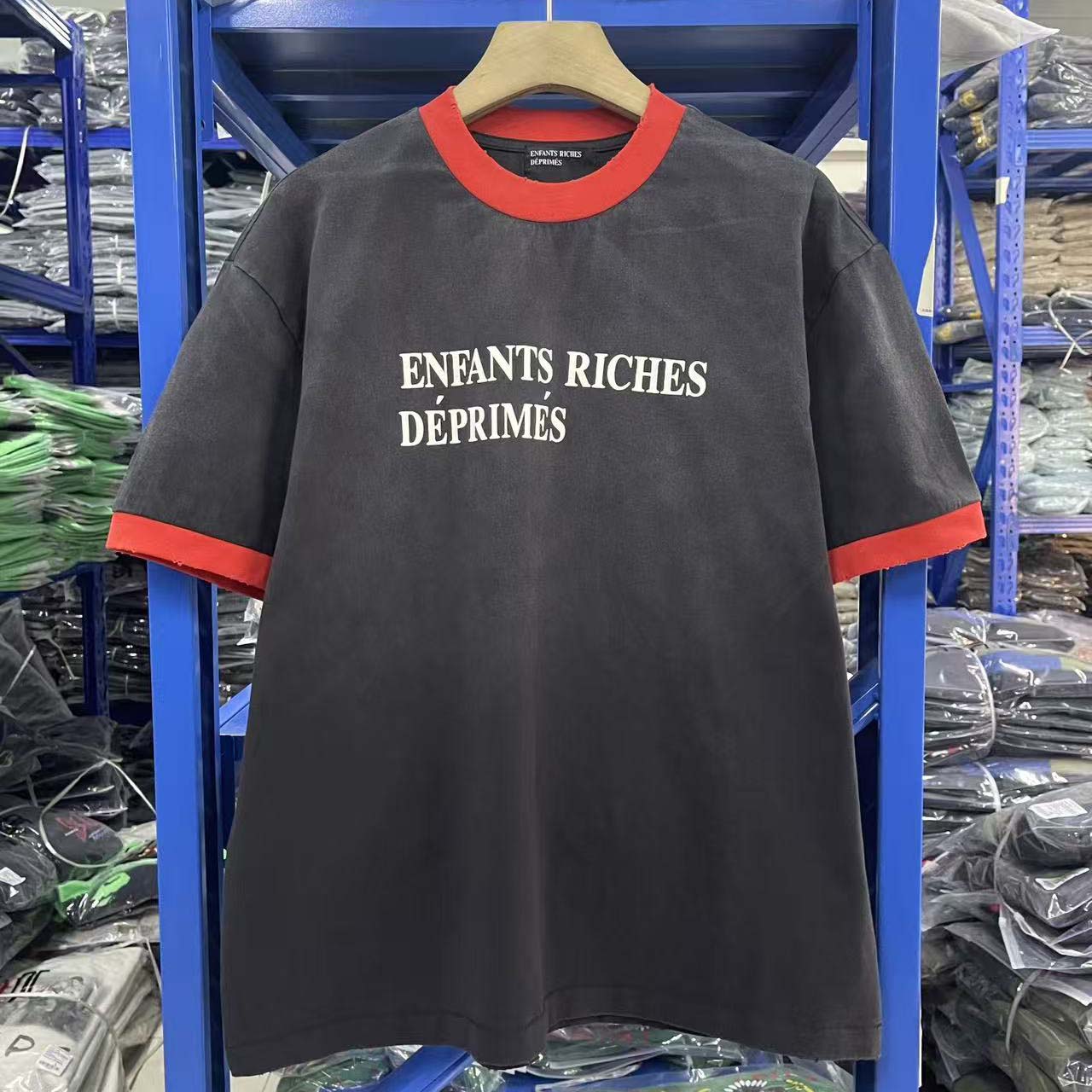 Enfants Riches Deprimes ERD Classic Logo Ringer T-shirt - DopestKickz