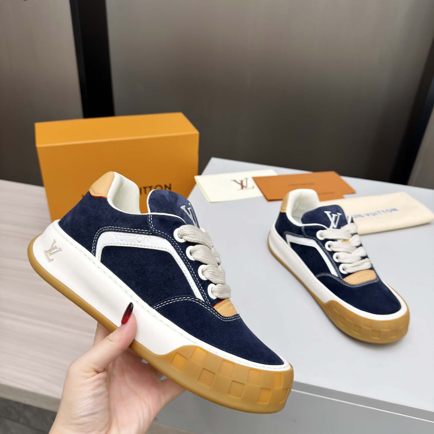 Louis Vuitton LV Tilted Sneaker  - DopestKickz