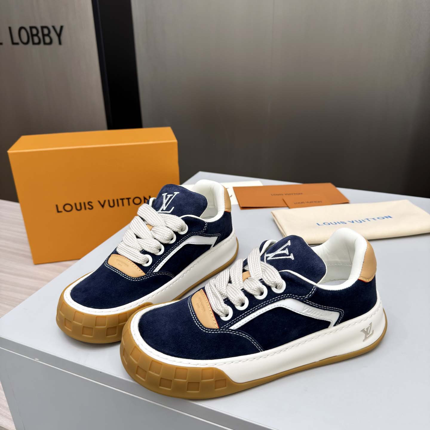 Louis Vuitton LV Tilted Sneaker  - DopestKickz