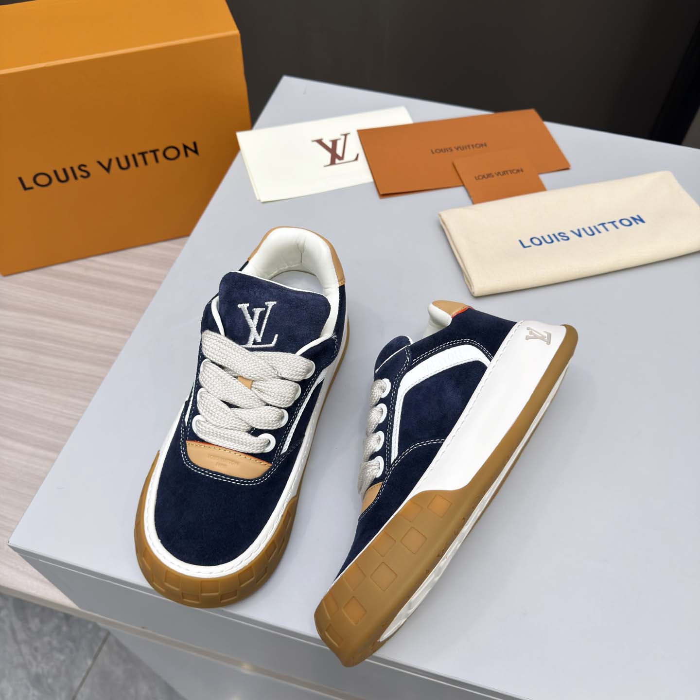 Louis Vuitton LV Tilted Sneaker  - DopestKickz