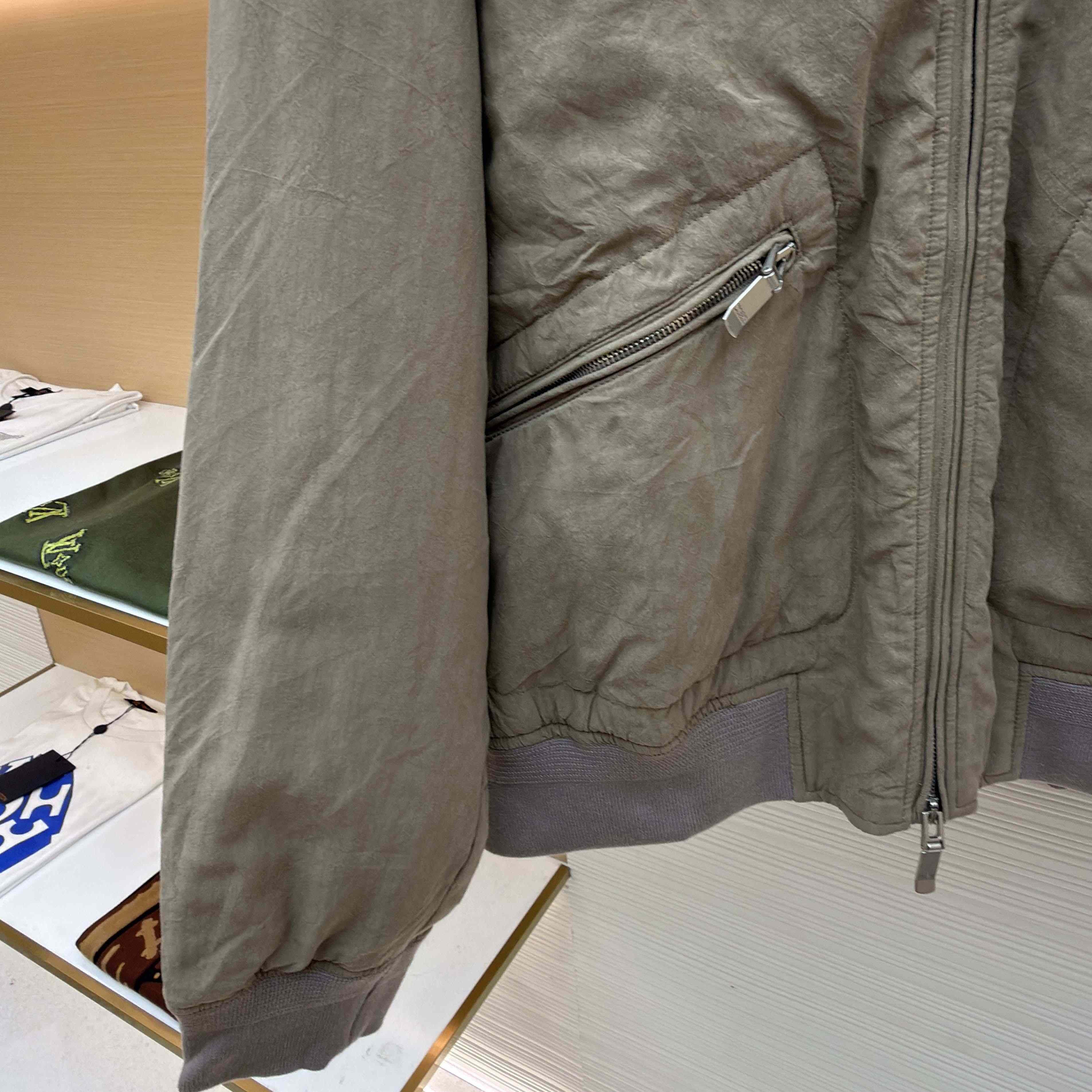 Dior x Stone Island Habotai Silk Blend Bomber Jacket Black  - DopestKickz