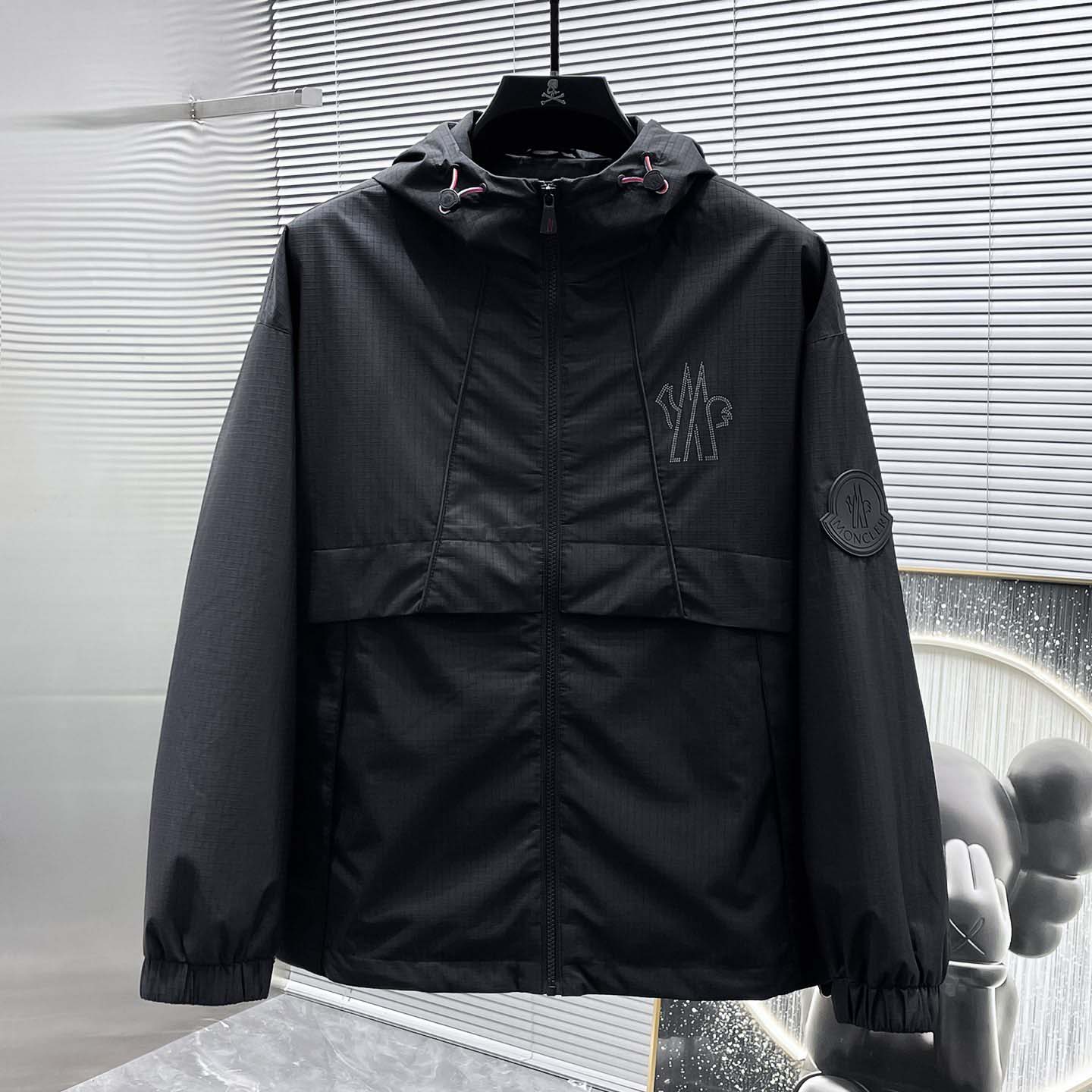 Moncler Hooded Windbreaker - DopestKickz