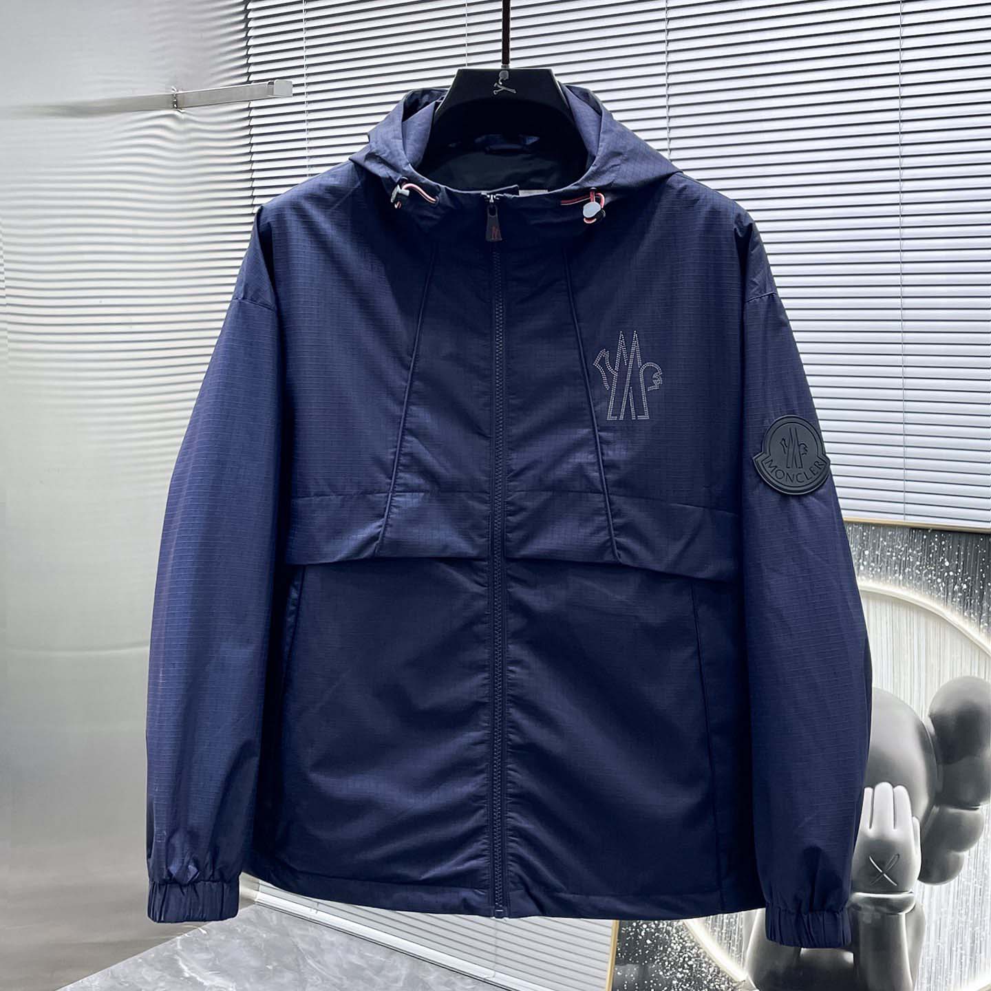 Moncler Hooded Windbreaker - DopestKickz