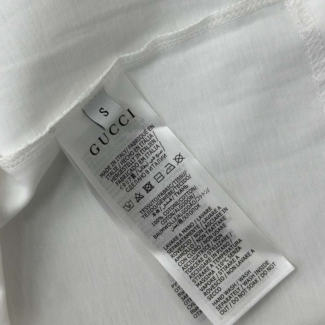 Gucci Cotton Jersey T-shirt With Print - DopestKickz