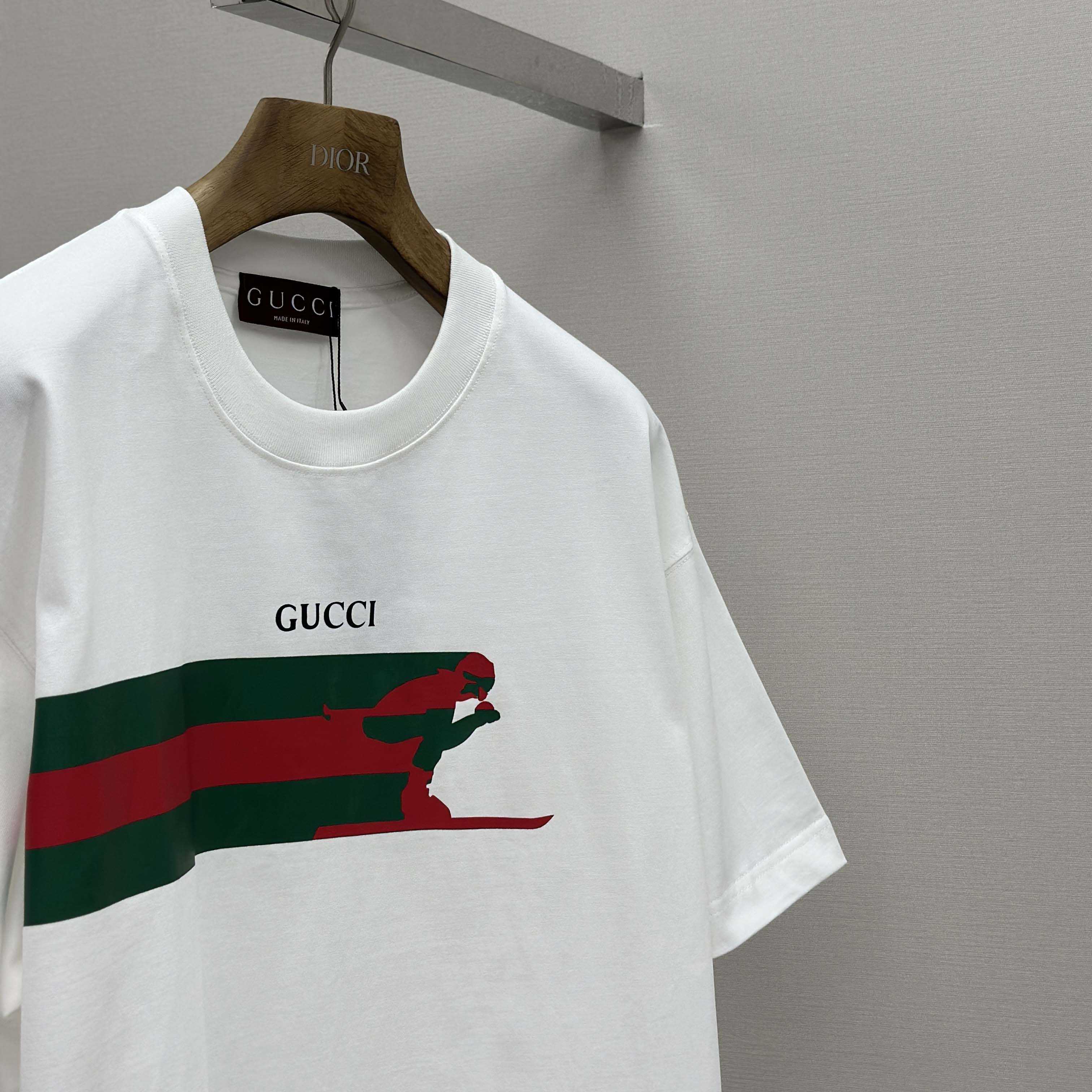 Gucci Cotton Jersey T-shirt With Print - DopestKickz