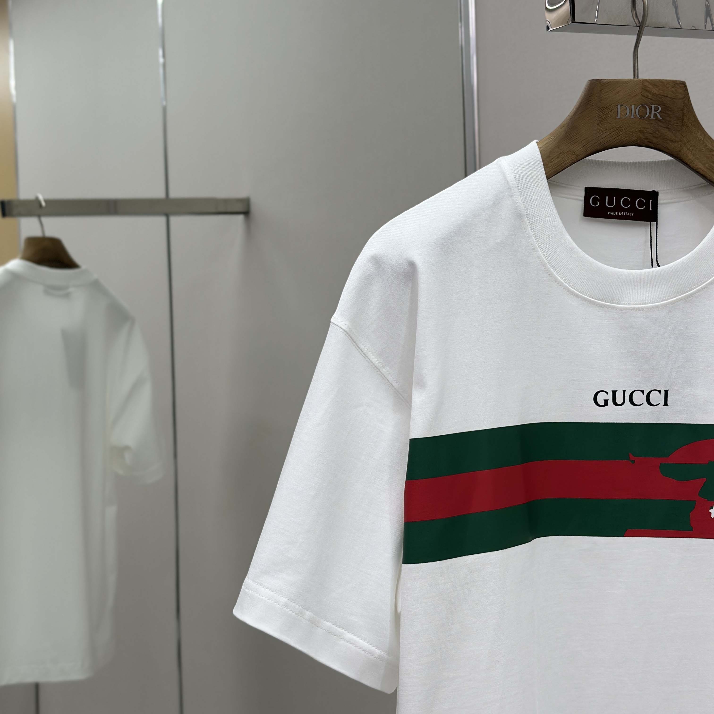 Gucci Cotton Jersey T-shirt With Print - DopestKickz