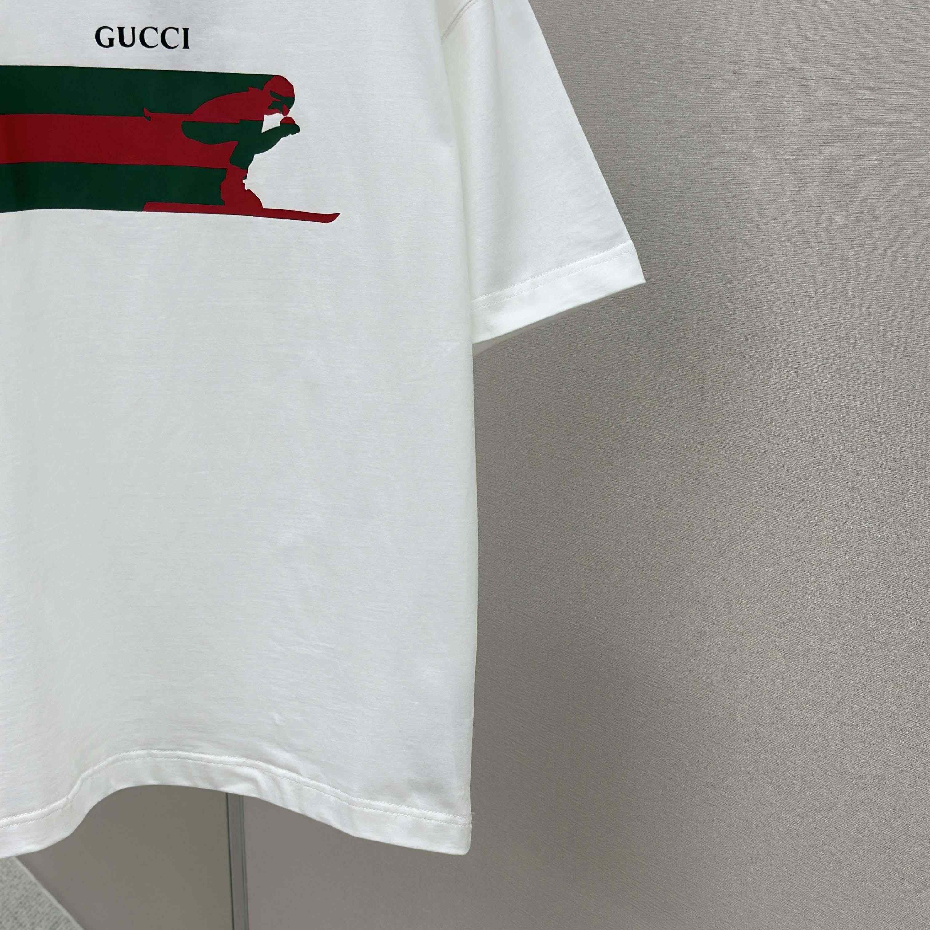 Gucci Cotton Jersey T-shirt With Print - DopestKickz