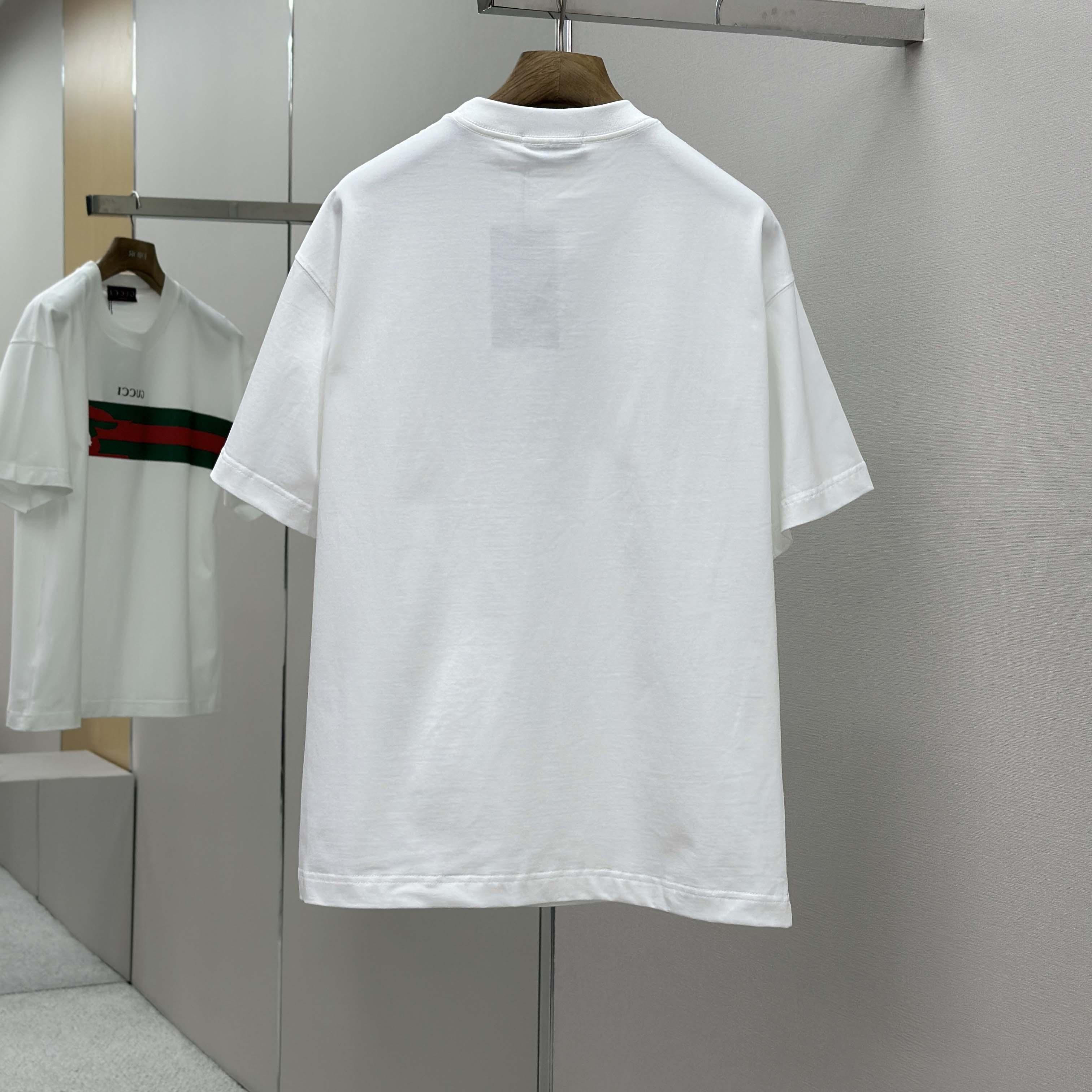 Gucci Cotton Jersey T-shirt With Print - DopestKickz