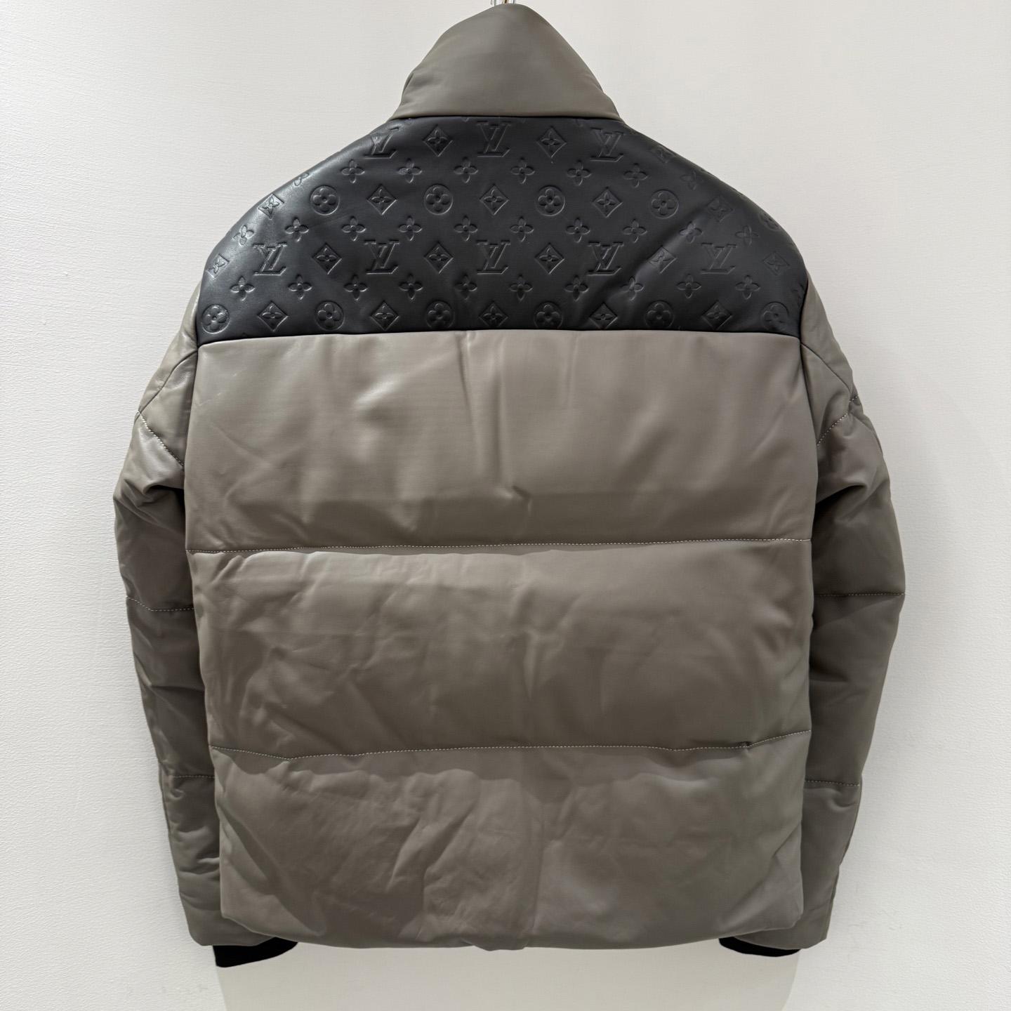 Louis Vuitton Leather Down Jacket  - DopestKickz