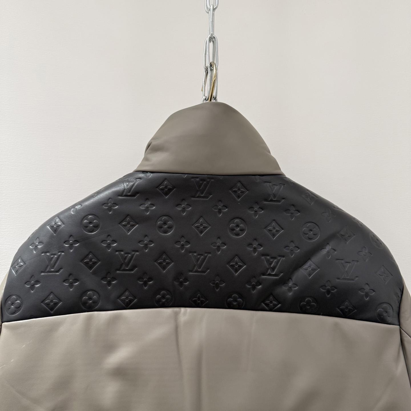 Louis Vuitton Leather Down Jacket  - DopestKickz