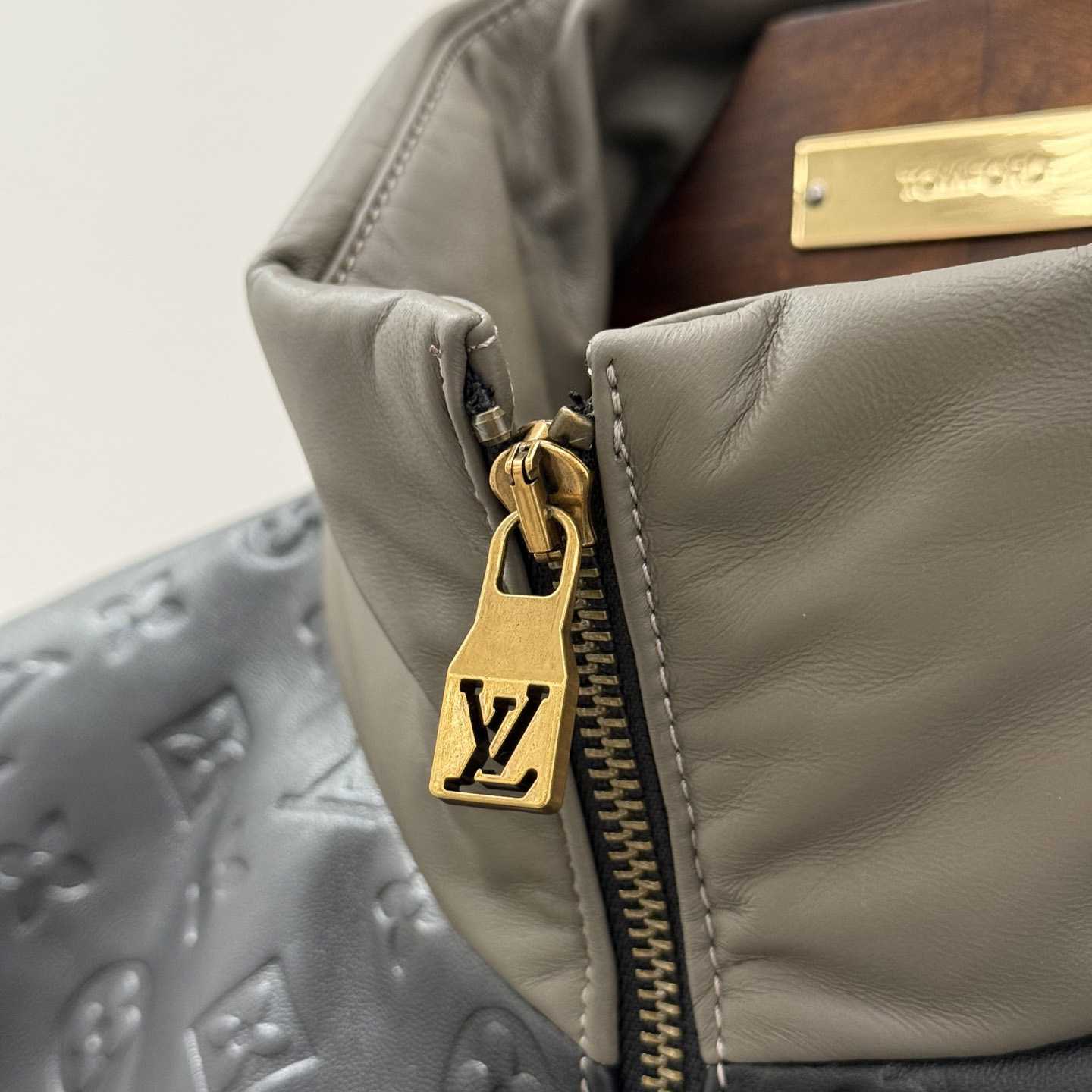 Louis Vuitton Leather Down Jacket  - DopestKickz
