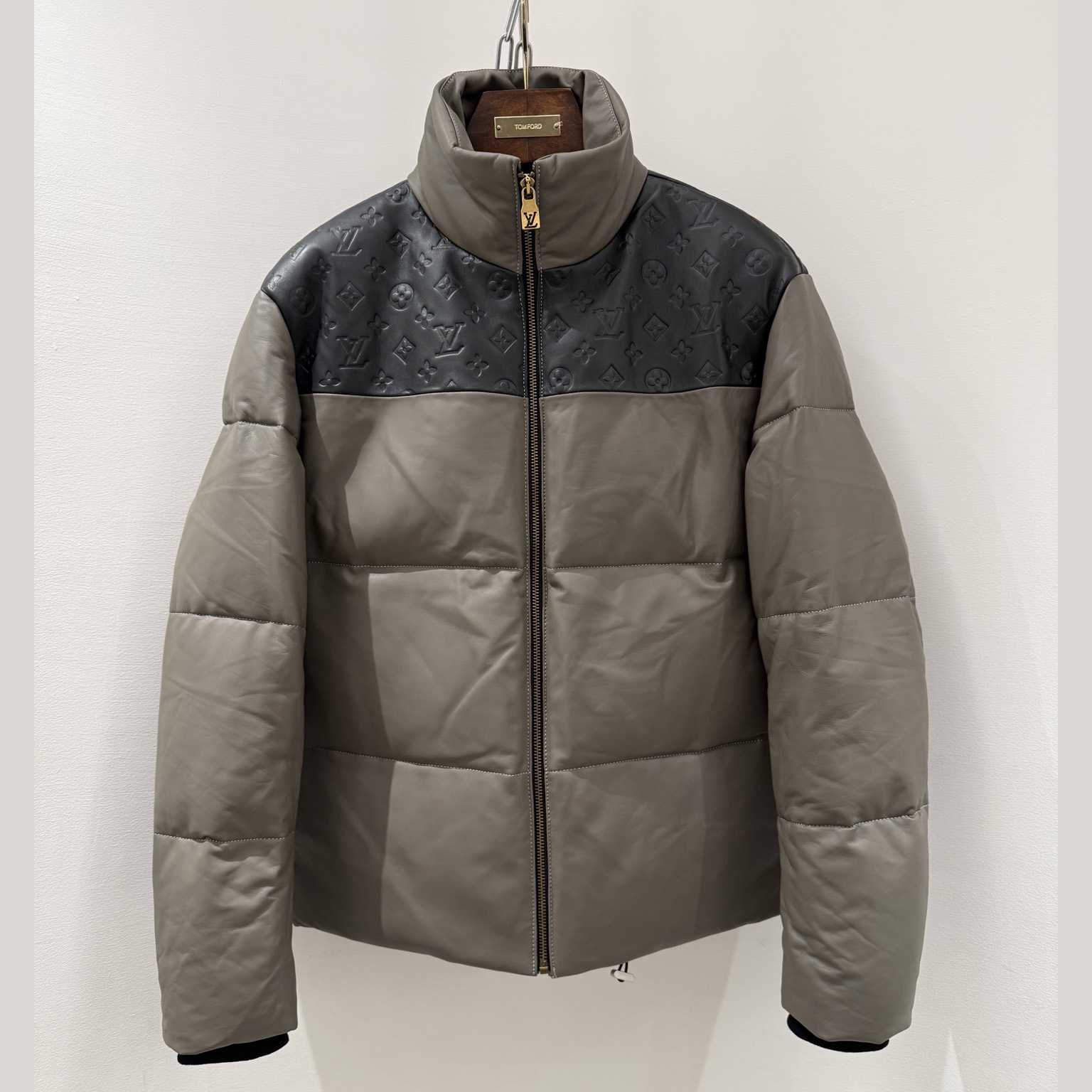 Louis Vuitton Leather Down Jacket  - DopestKickz