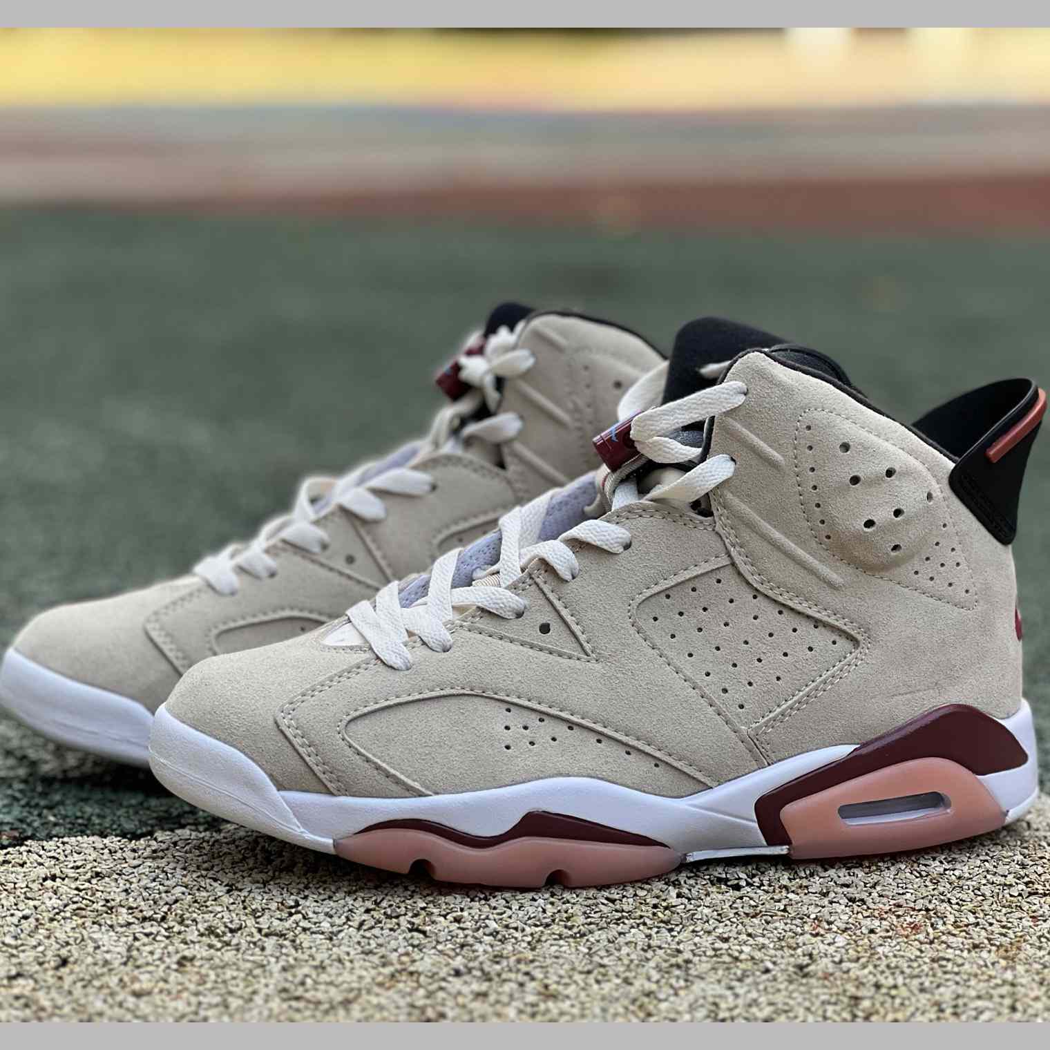 Air Jordan 6 x A Ma Maniére “Burgundy Rose” | IF3103-100 - DopestKickz
