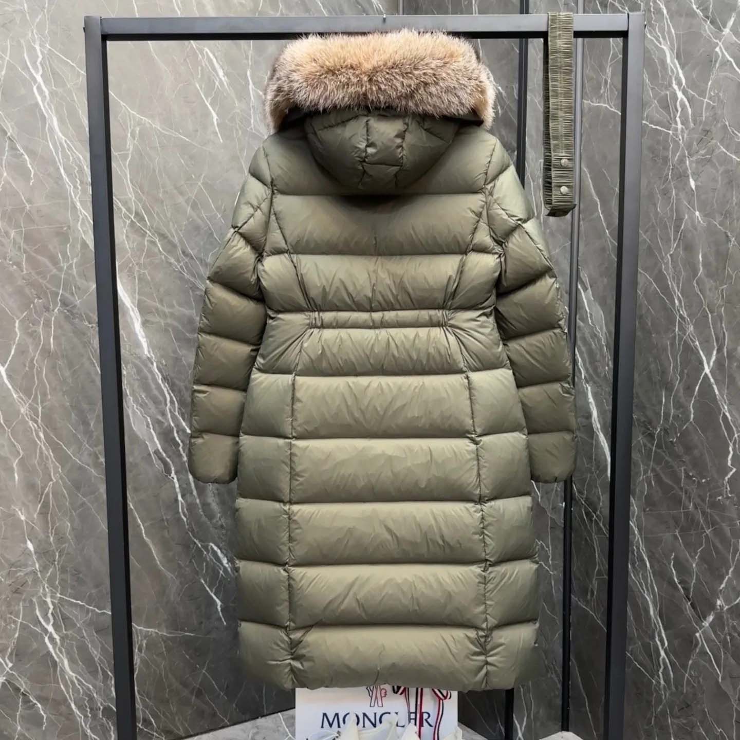 Moncler Boedic Down Jacket With A Detachable Shearling Trim - DopestKickz