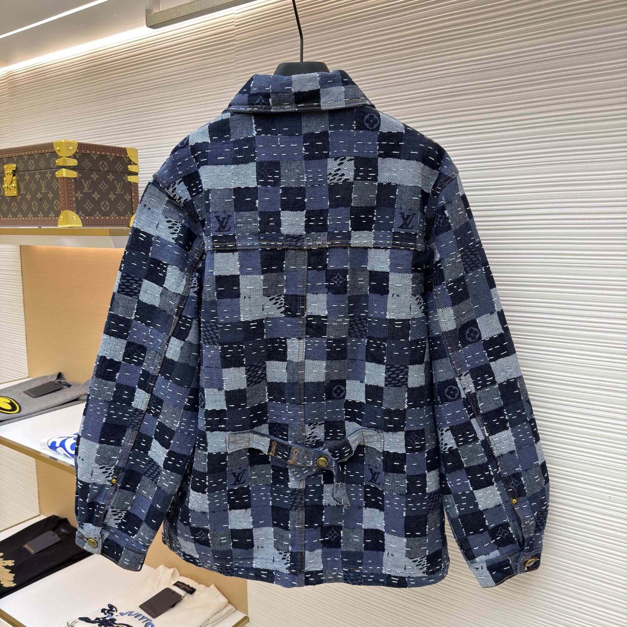 Louis Vuitton Damier Denim Workwear Blouson - DopestKickz