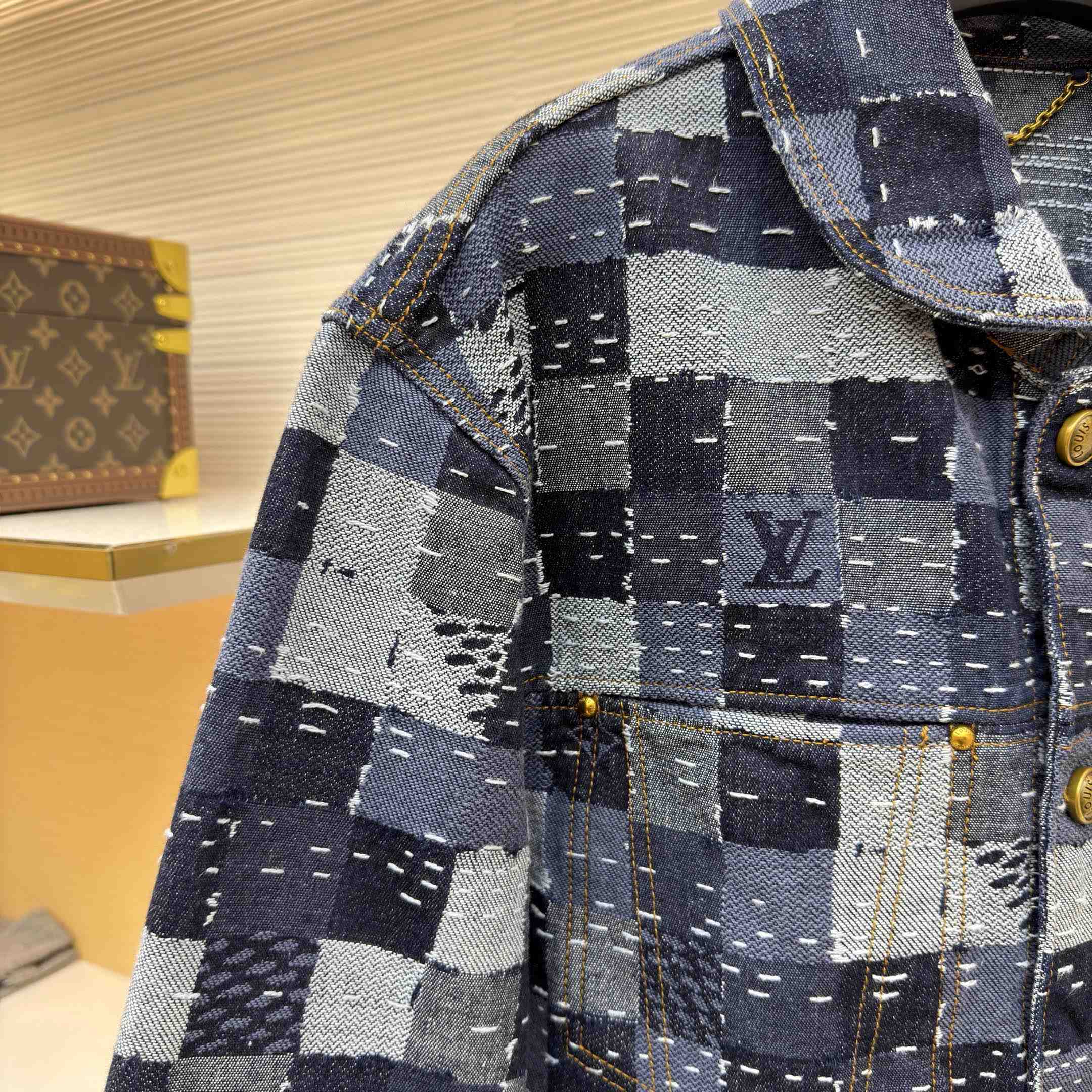 Louis Vuitton Damier Denim Workwear Blouson - DopestKickz