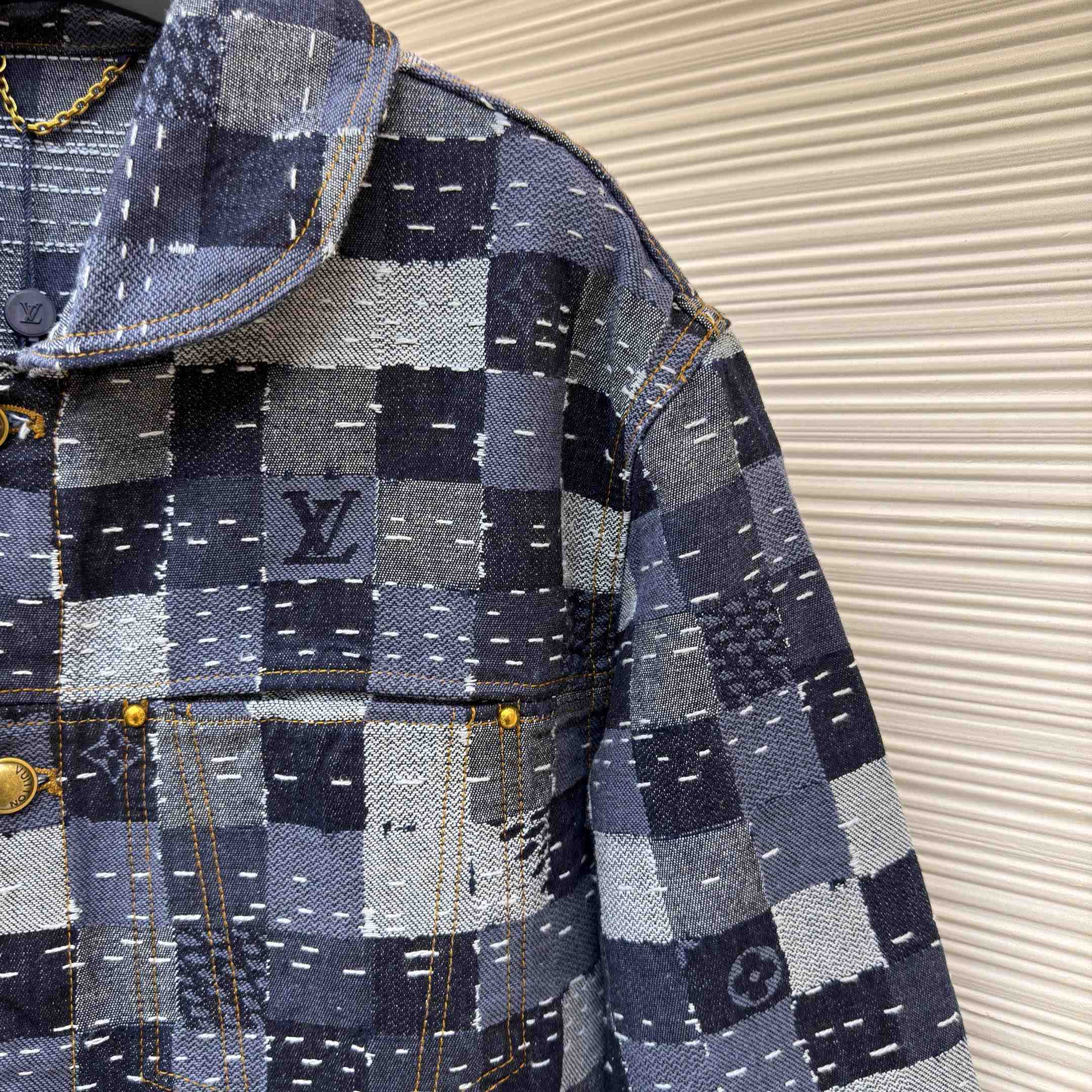 Louis Vuitton Damier Denim Workwear Blouson - DopestKickz