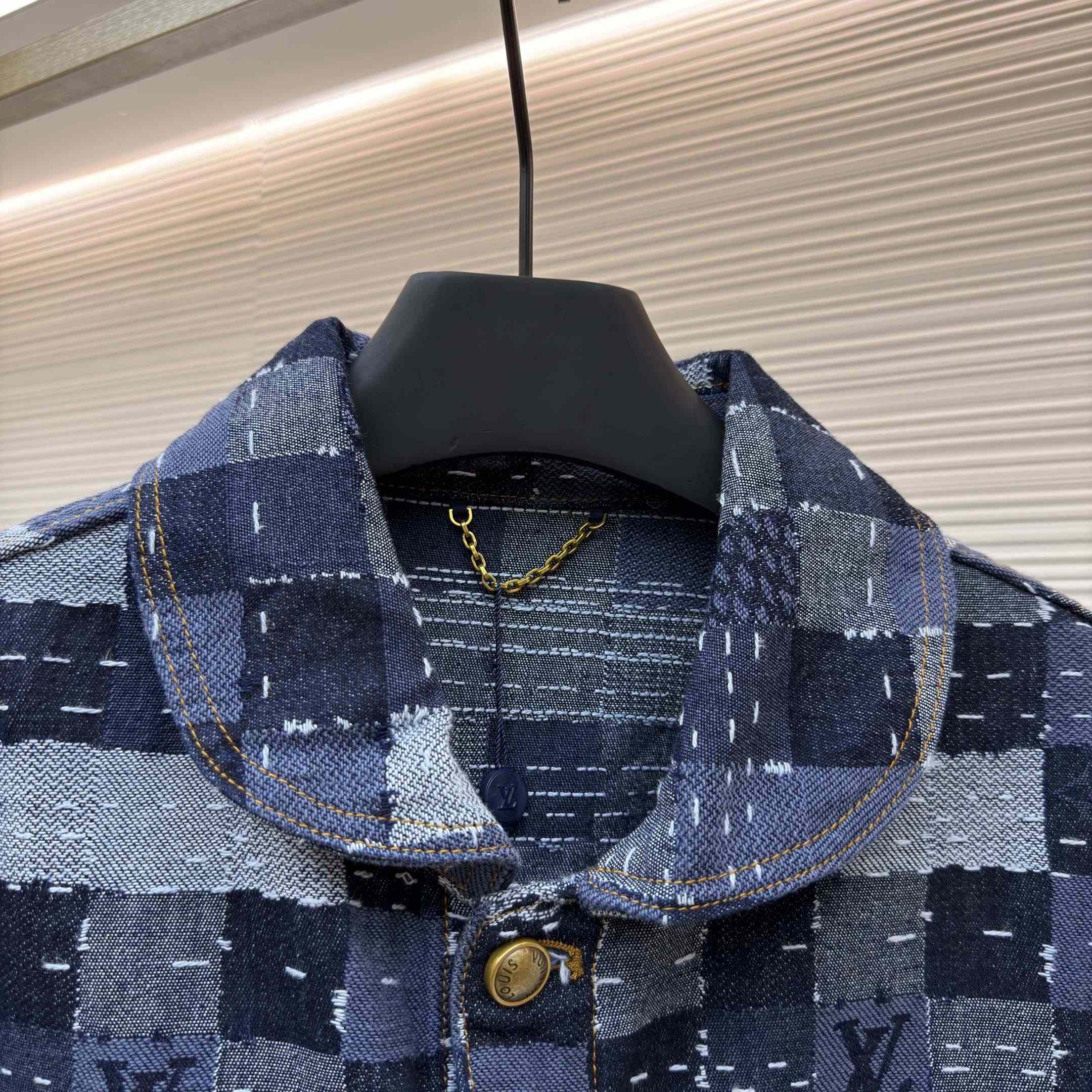 Louis Vuitton Damier Denim Workwear Blouson - DopestKickz