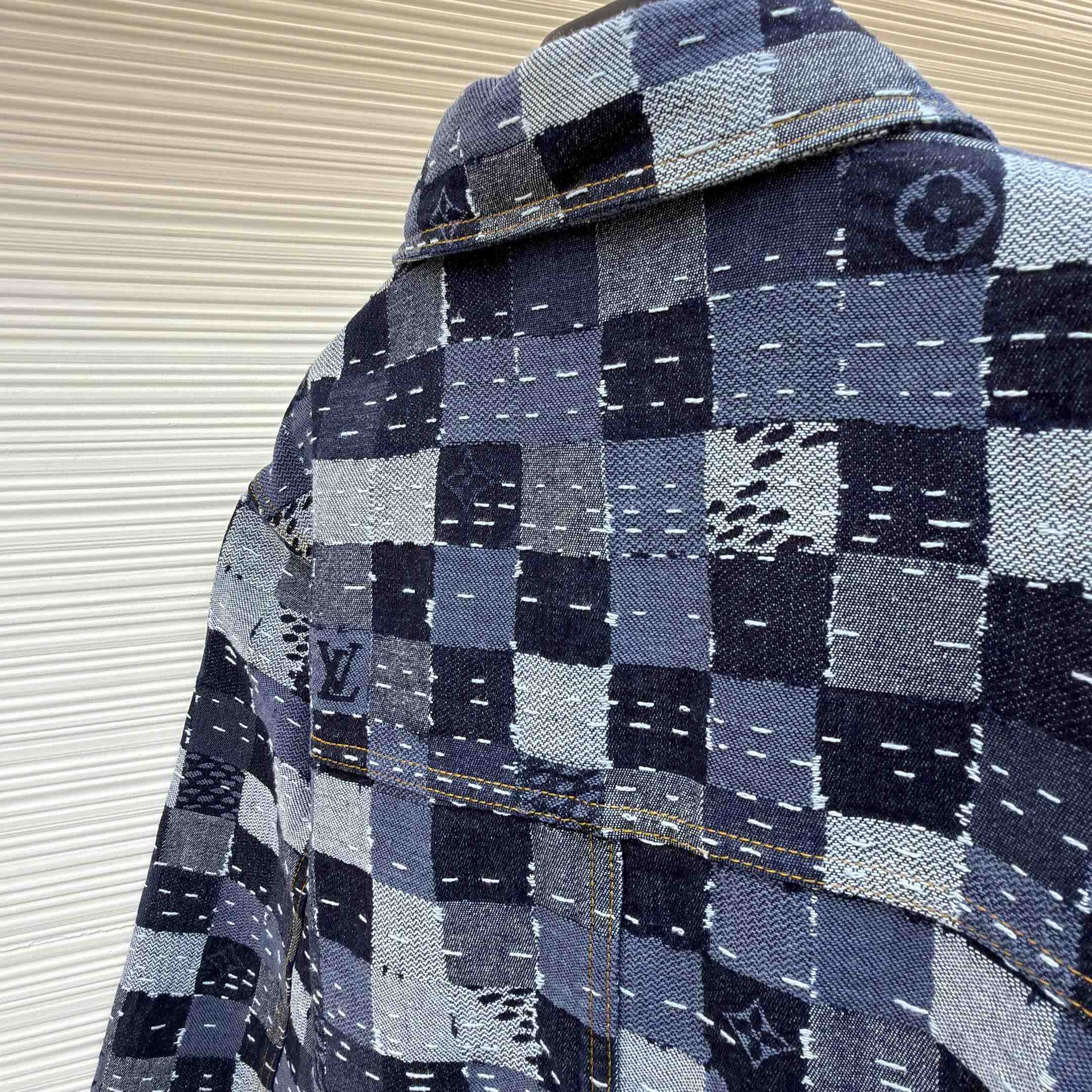 Louis Vuitton Damier Denim Workwear Blouson - DopestKickz
