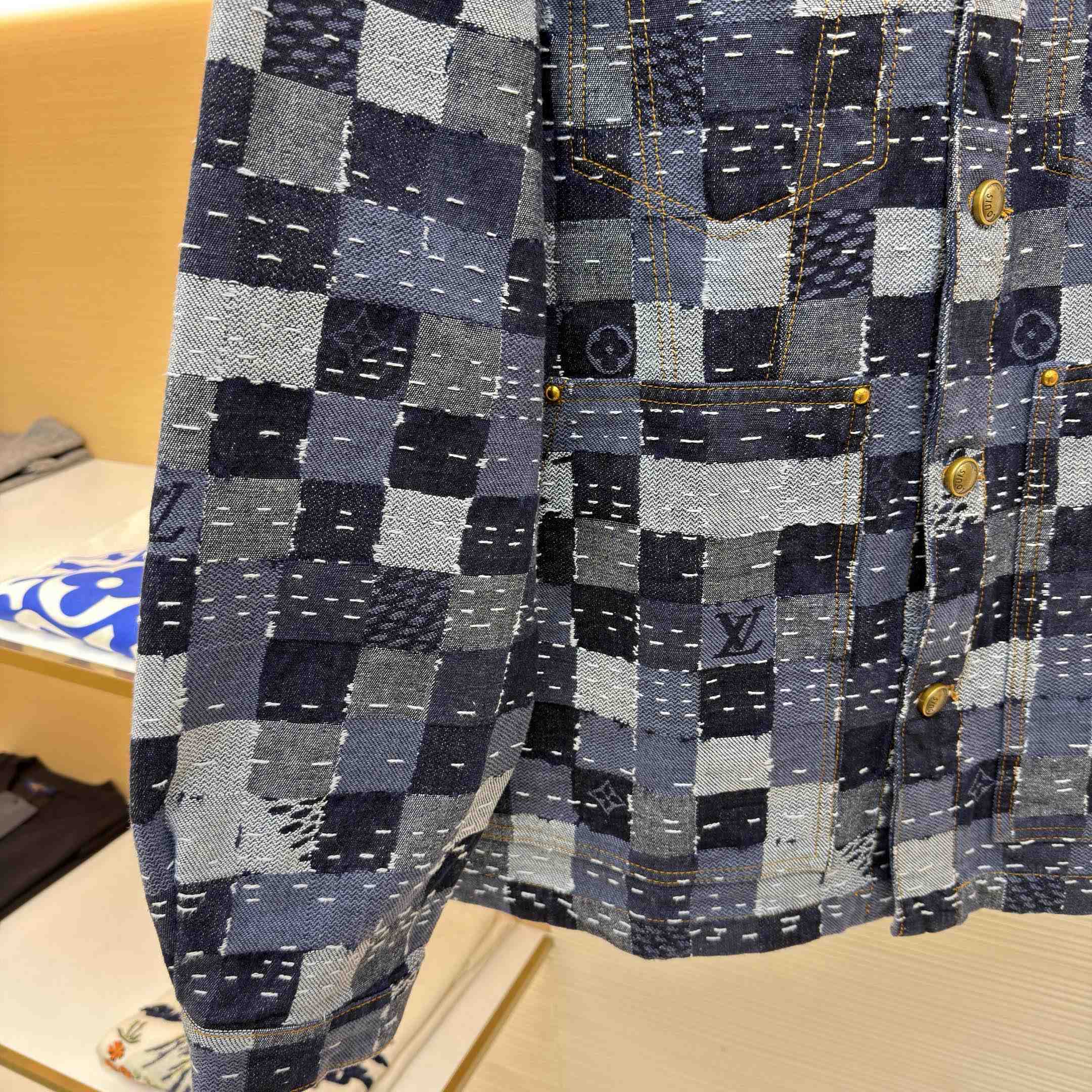 Louis Vuitton Damier Denim Workwear Blouson - DopestKickz