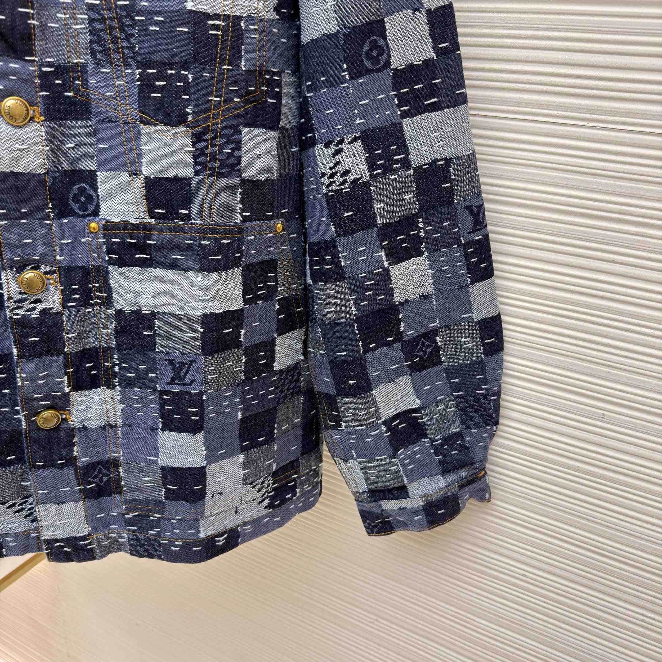 Louis Vuitton Damier Denim Workwear Blouson - DopestKickz