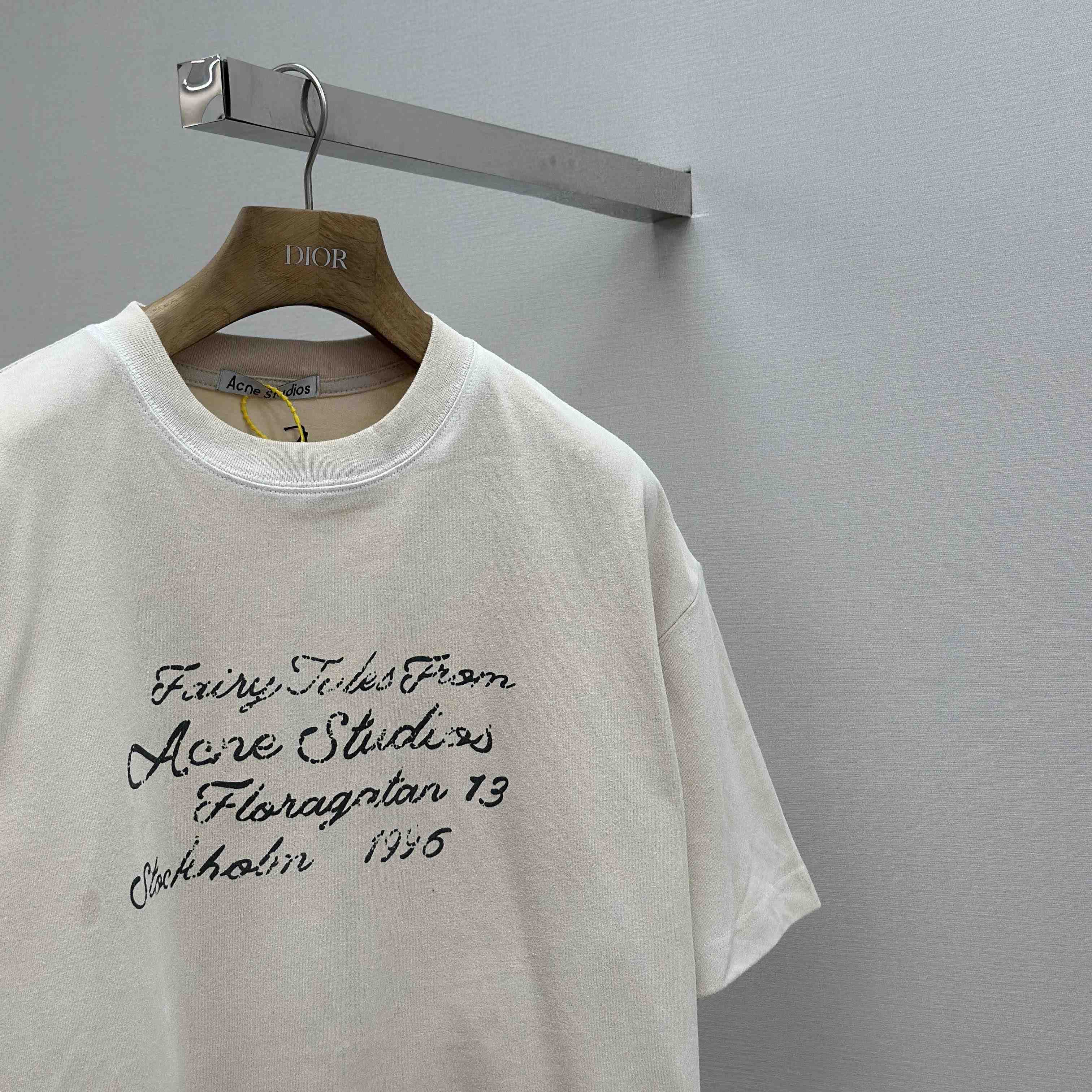 Acne Studios Logo T-shirt  - DopestKickz