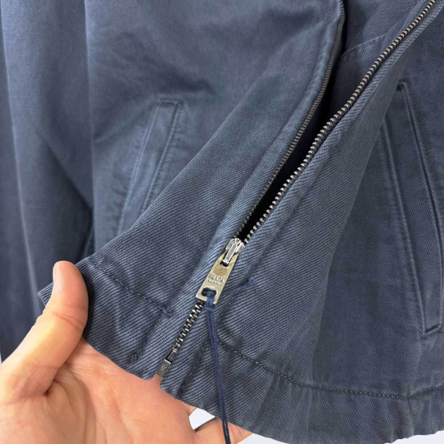 Prada Denim Blouson Jacket - DopestKickz