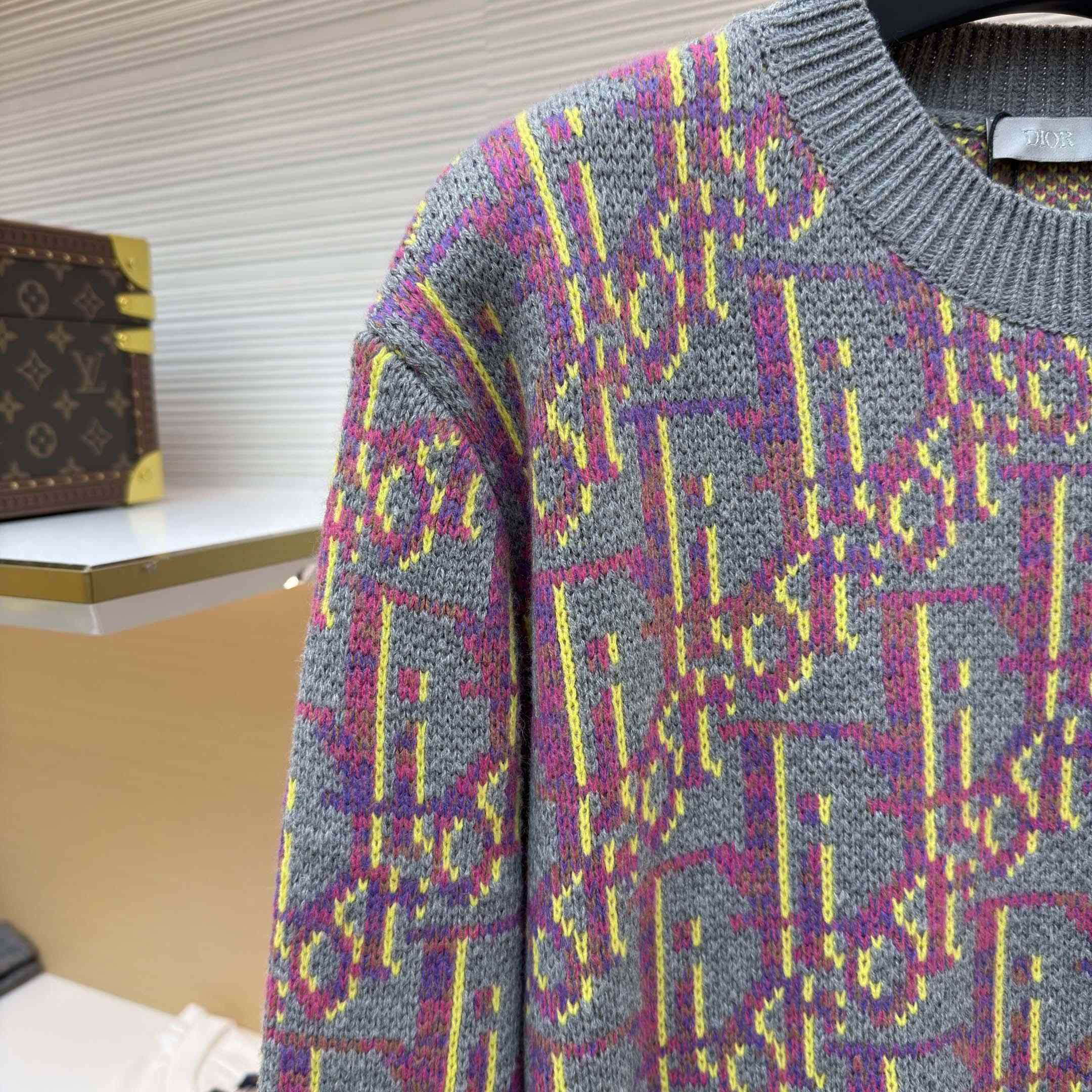 Dior Oblique Sweater - DopestKickz