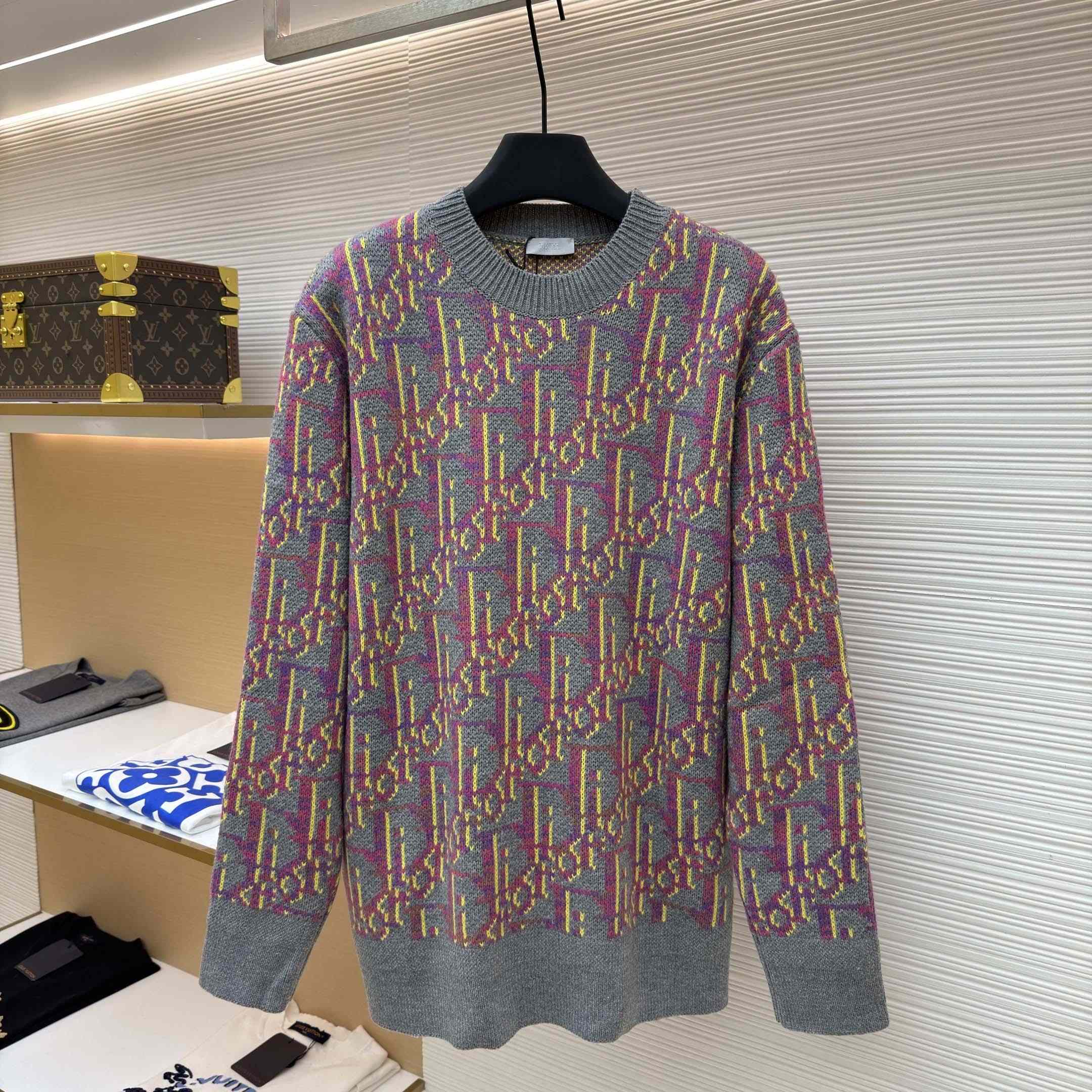 Dior Oblique Sweater - DopestKickz