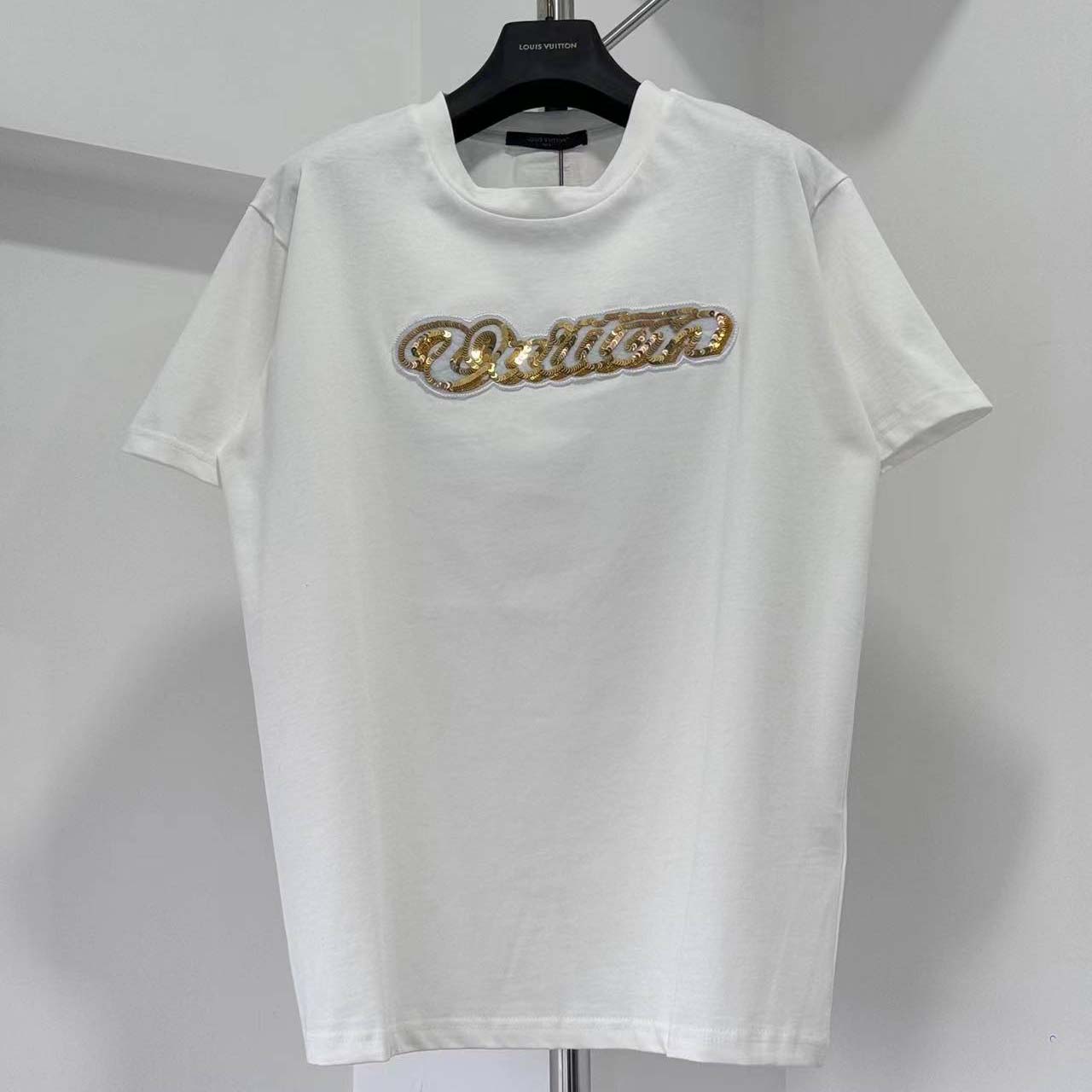 Louis Vuitton Embellished Signature T-Shirt - DopestKickz