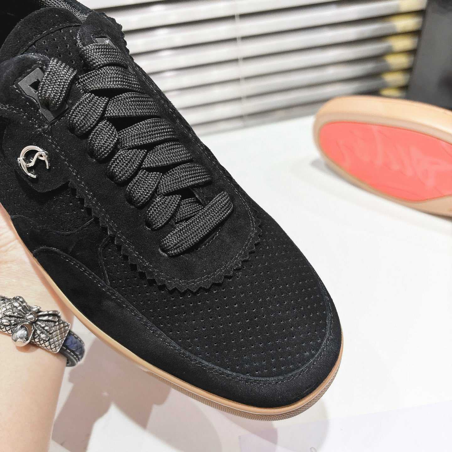 Christian Louboutin Tutti Rui Sneakers  - DopestKickz