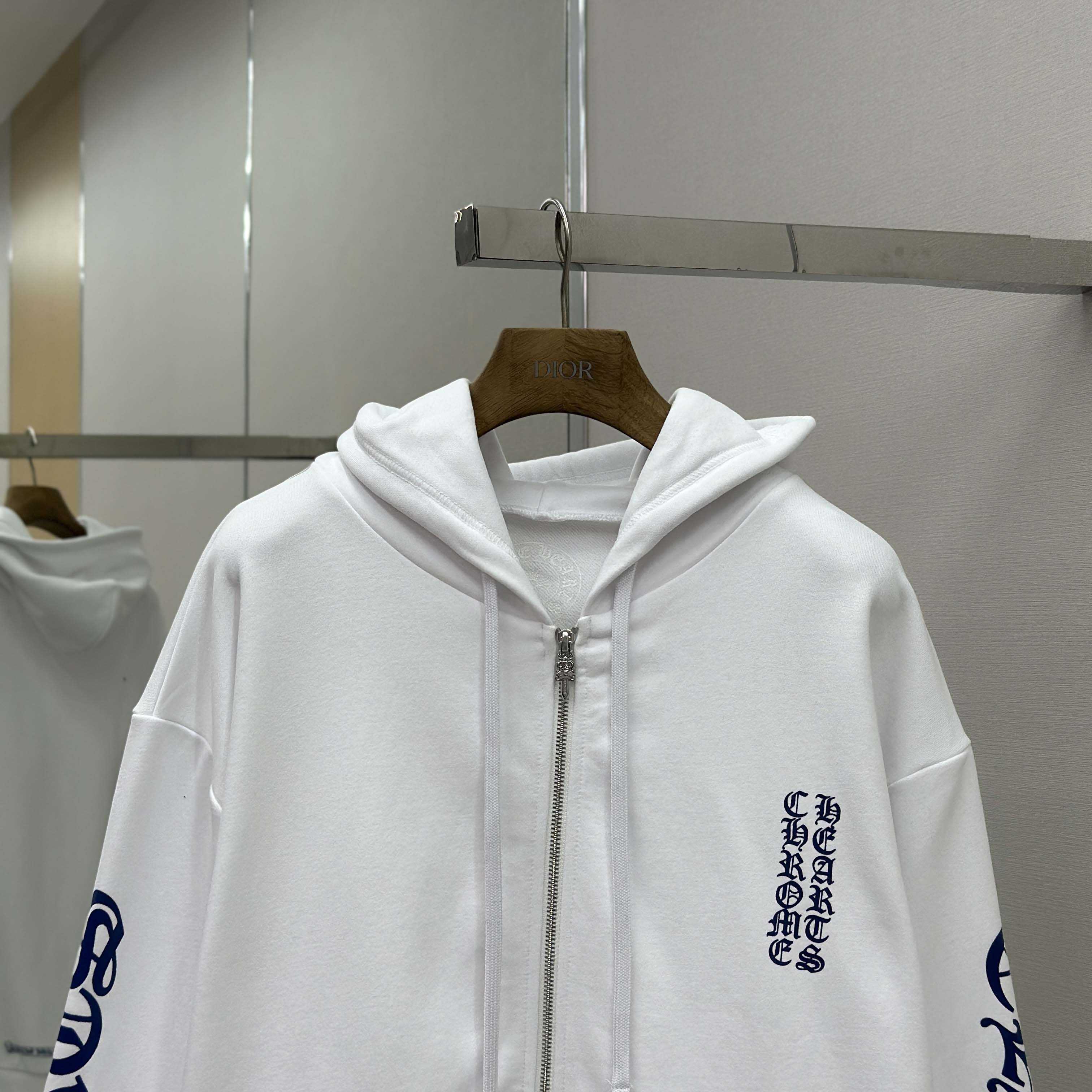 Chrome Hearts Zip-up Hoodie - DopestKickz
