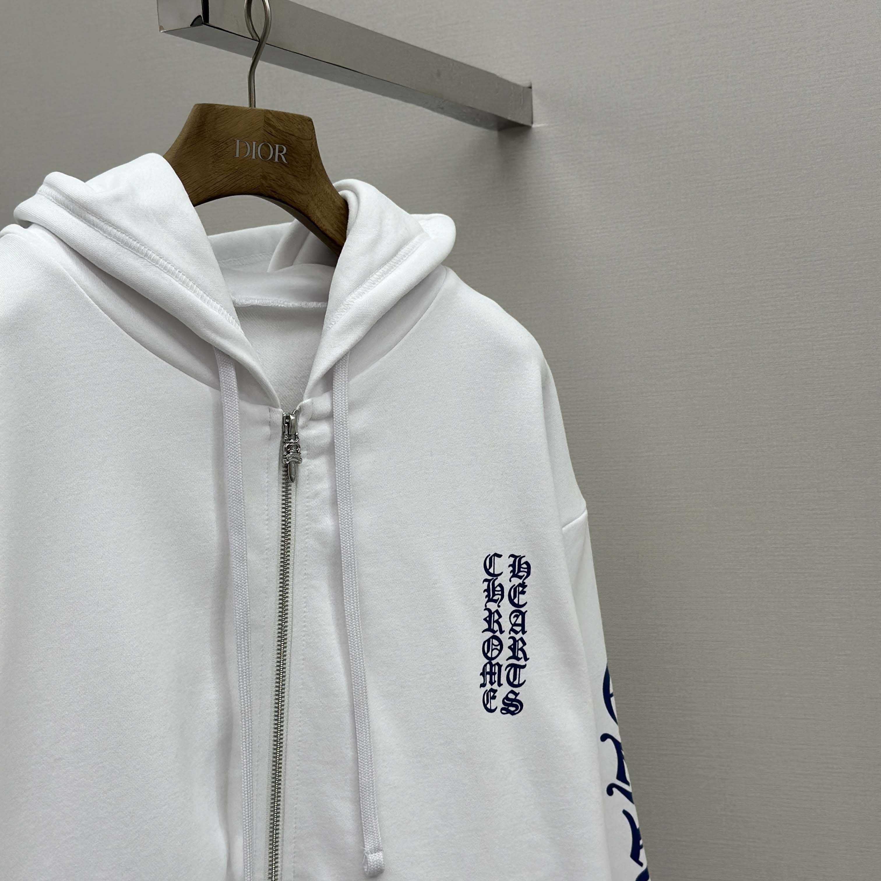 Chrome Hearts Zip-up Hoodie - DopestKickz