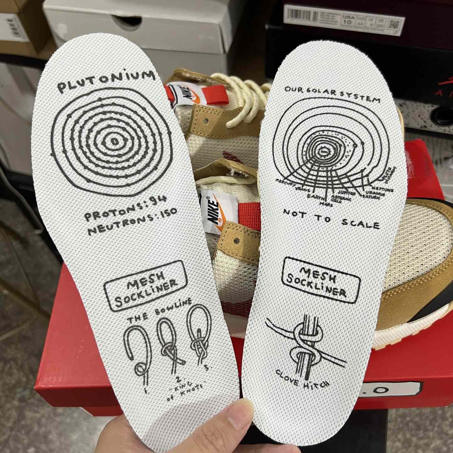 Tom Sachs x Nike Craft Mars Yard Shoe 3.0 Sneakers    IF2885-100 - DopestKickz