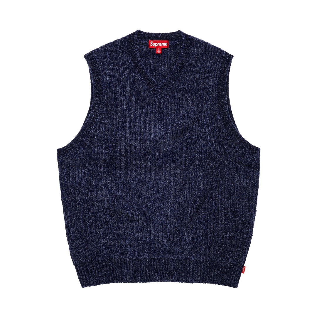 Supreme Chenille Sweater Vest  - DopestKickz