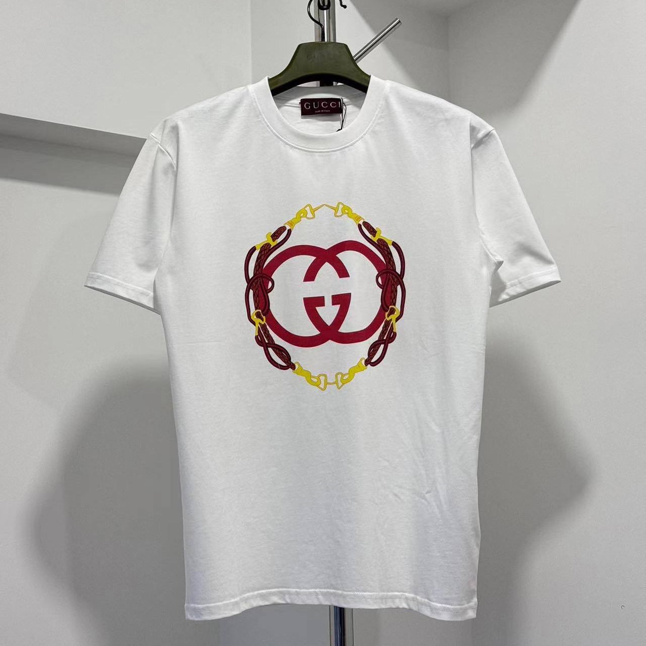 Gucci Printed Cotton Jersey T-shirt - DopestKickz