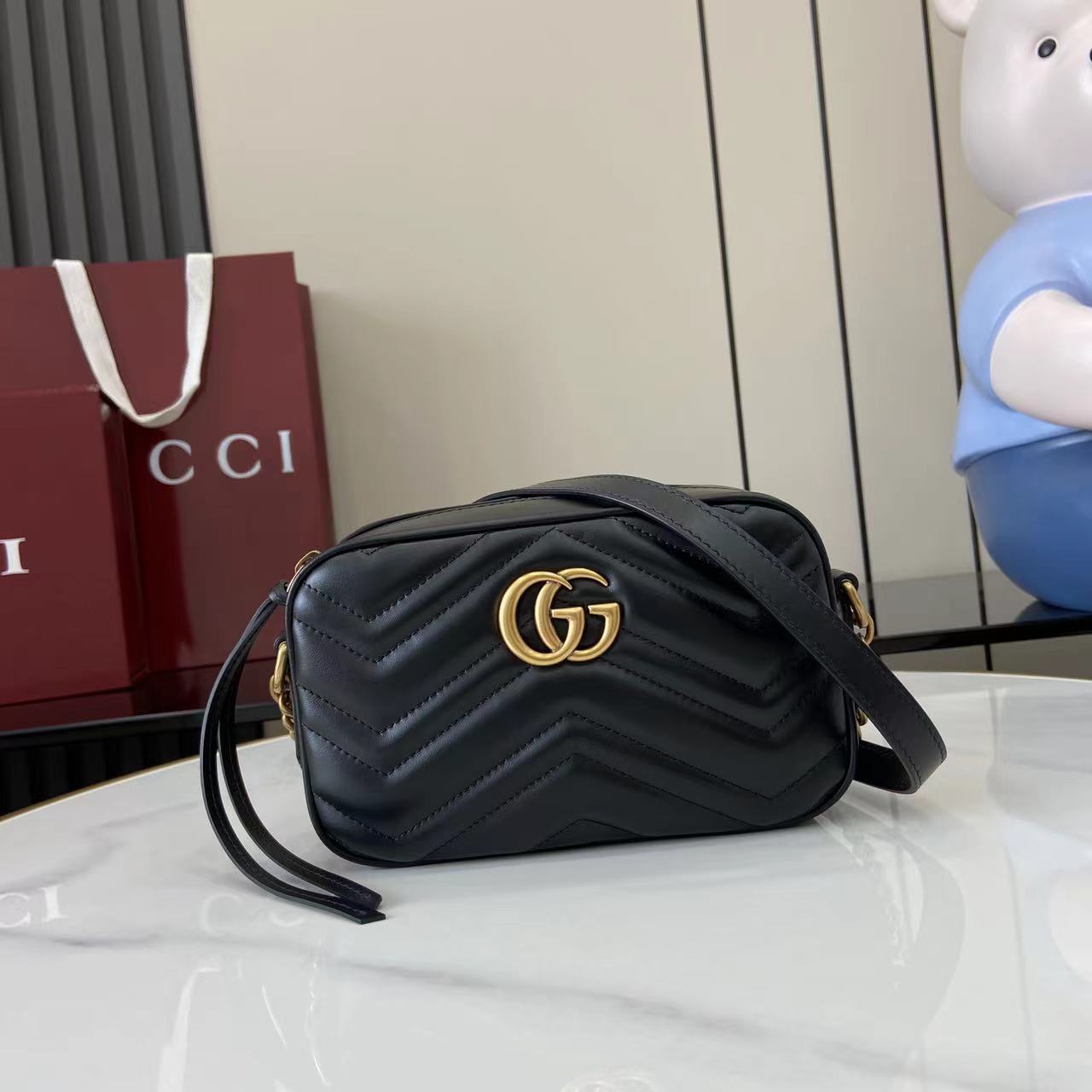 Gucci GG Marmont mini camera bag - DopestKickz